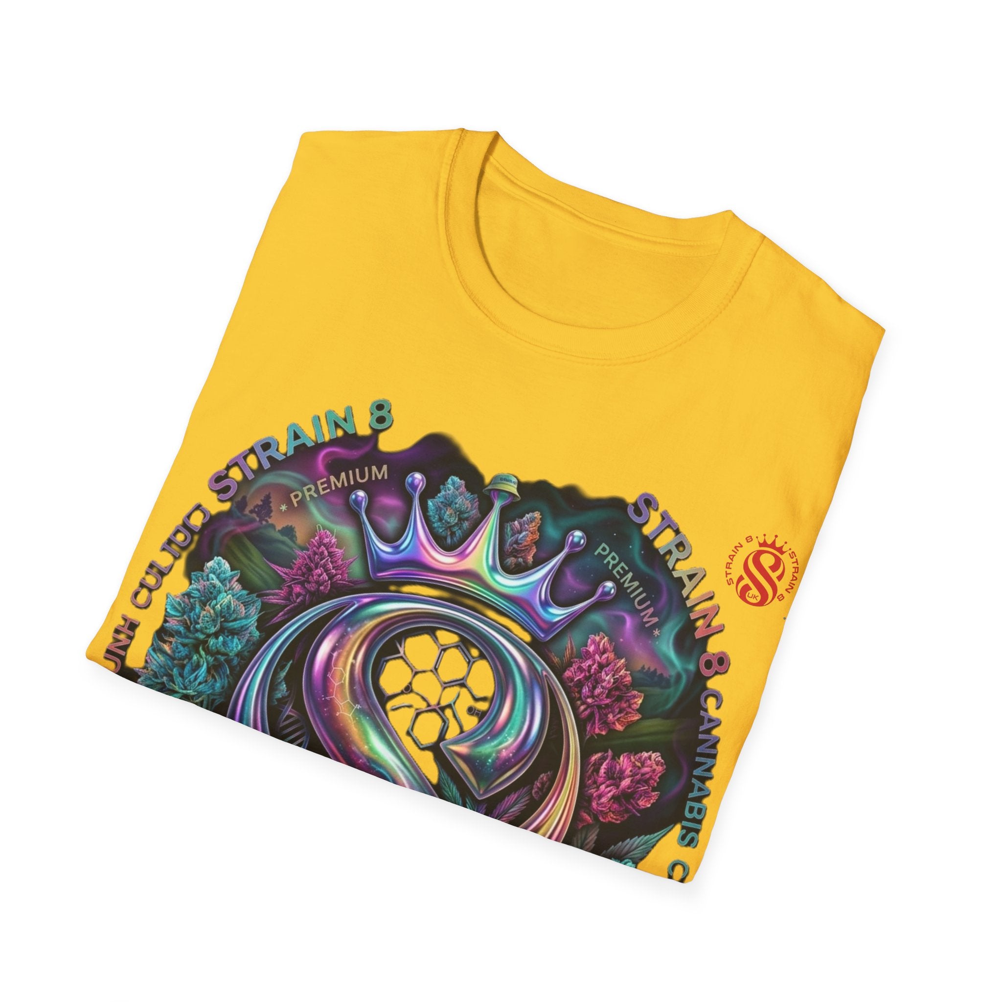 Unisex Softstyle Strain8-UK T-Shirt With Original Logo