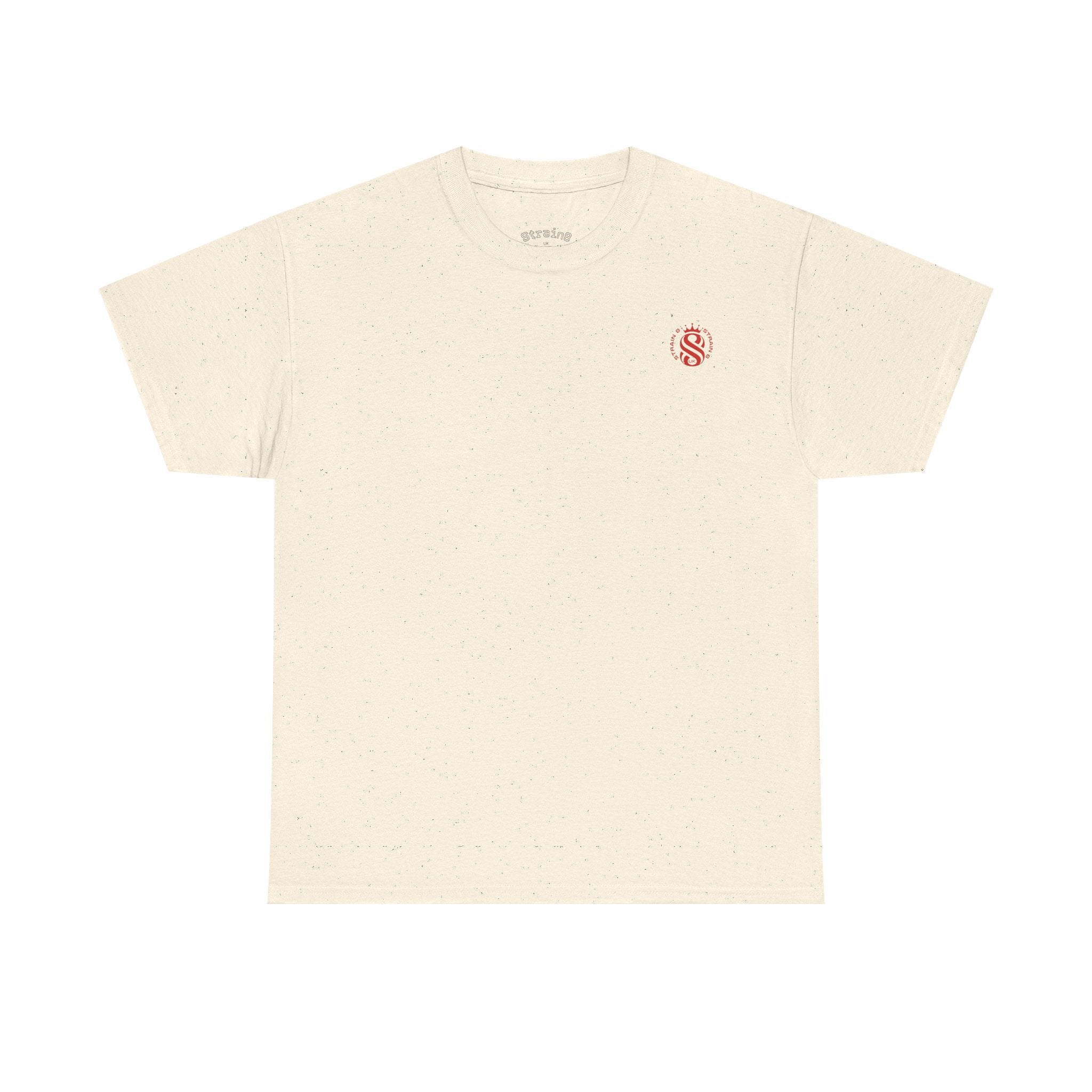 Strain8-UK Graphic Tee — "Don’t Mind the Smell I’m All About Green Peace" Retro Pixel Design