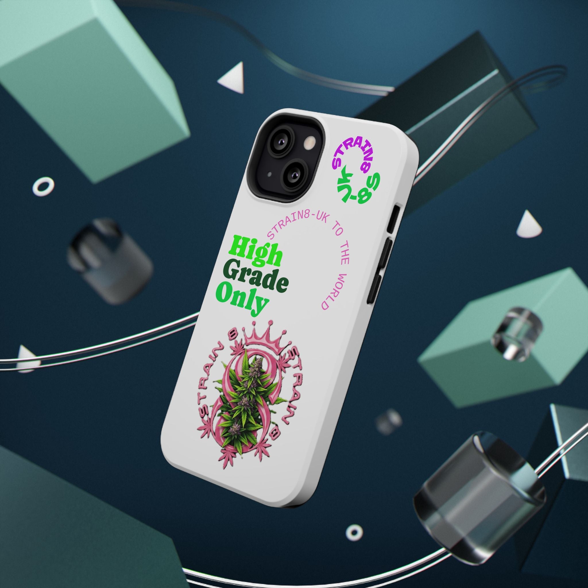 Impact-Resistant Phone Case —Strain8-UK  "High Grade Only"