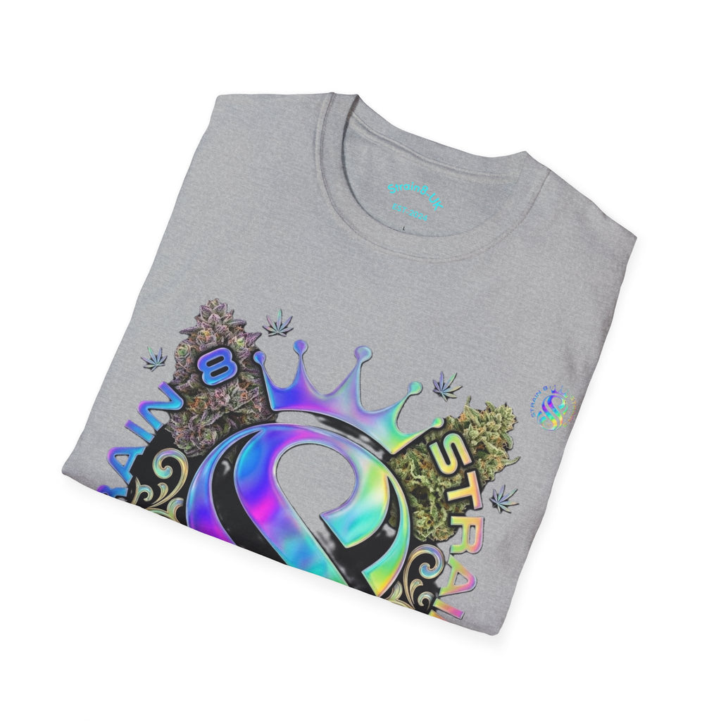 Ampersand S8-UK Logo Crown Graphic T-Shirt — Indica/Sativa S8-UK Streetwear Tee