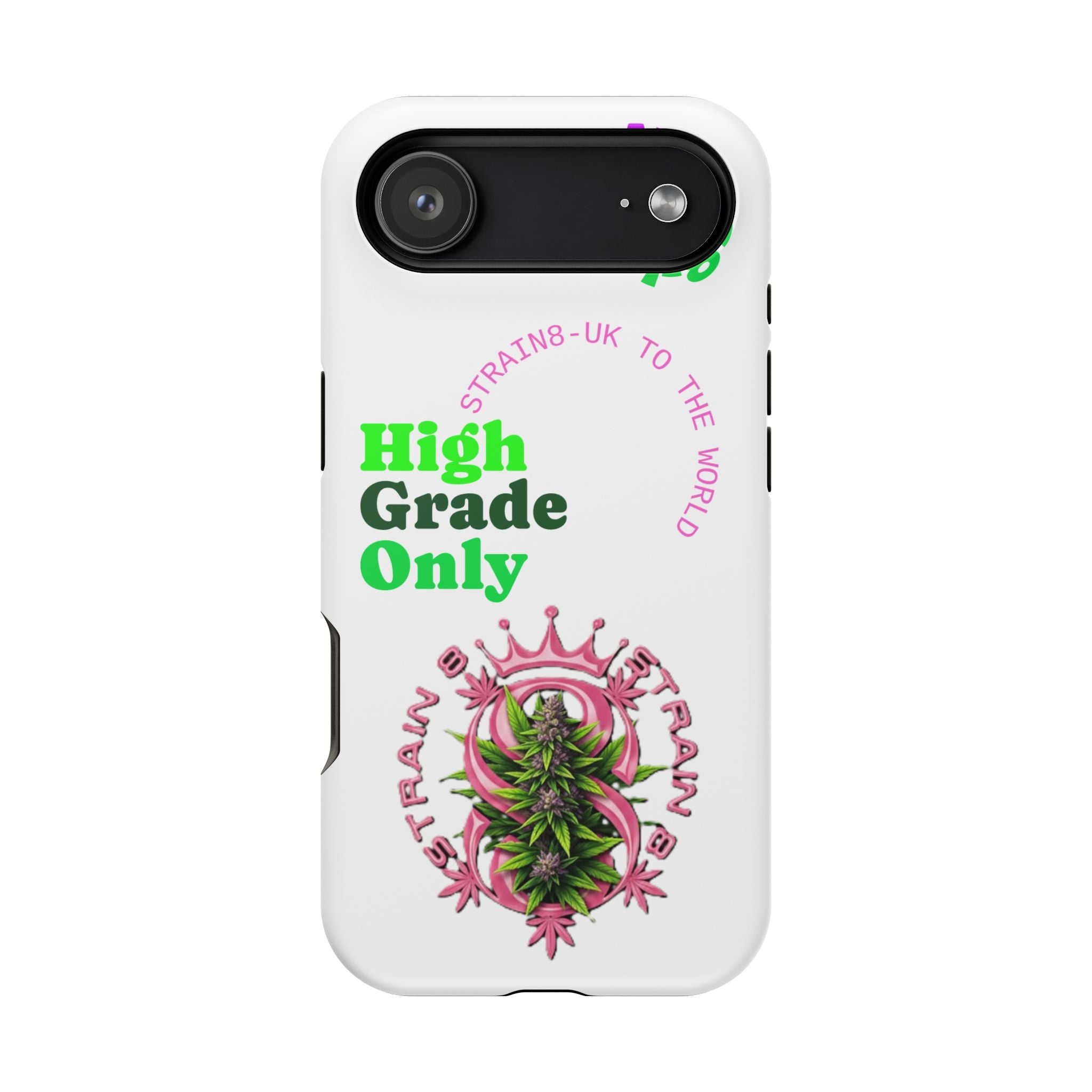 Impact-Resistant Phone Case —Strain8-UK  "High Grade Only"