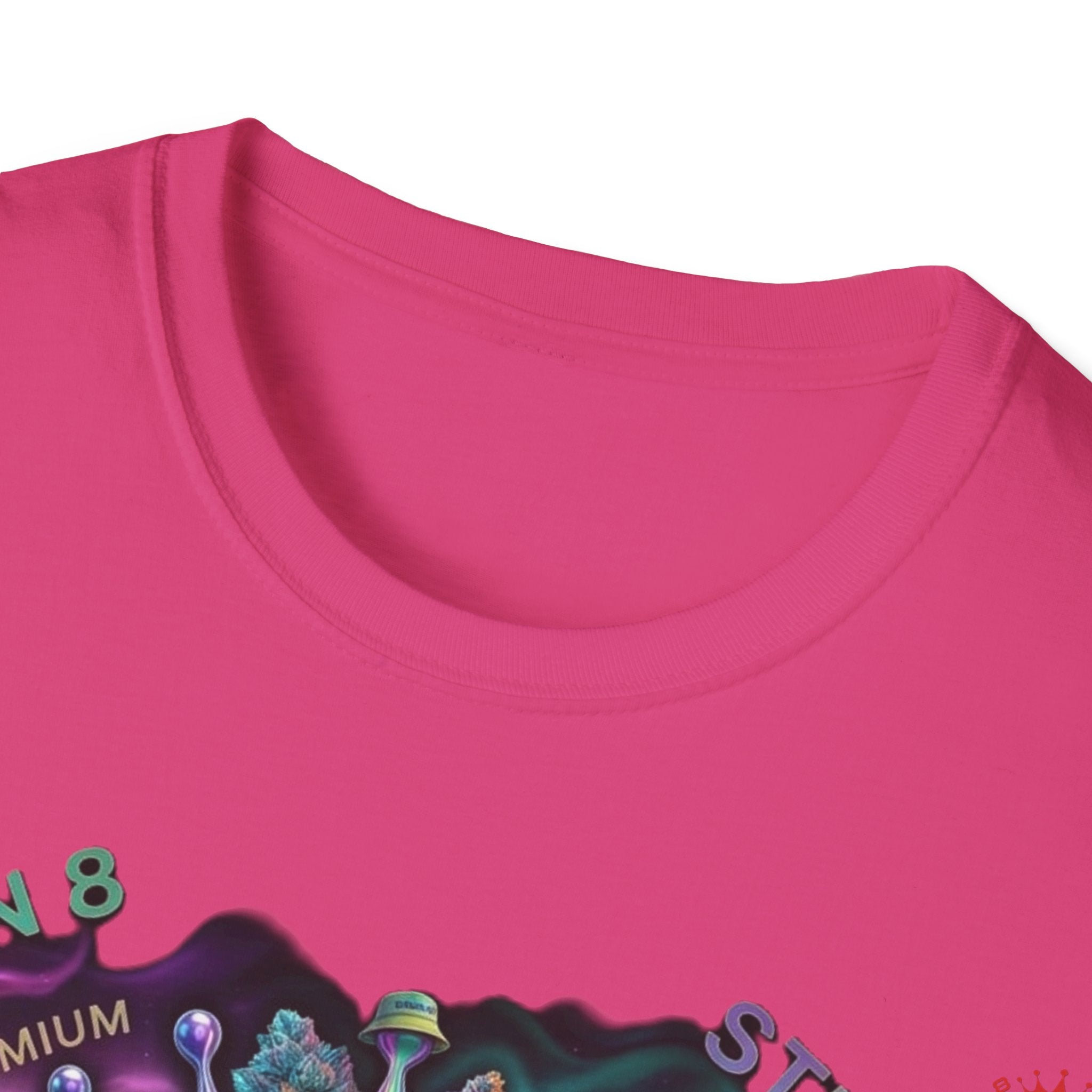 Unisex Softstyle Strain8-UK T-Shirt With Original Logo