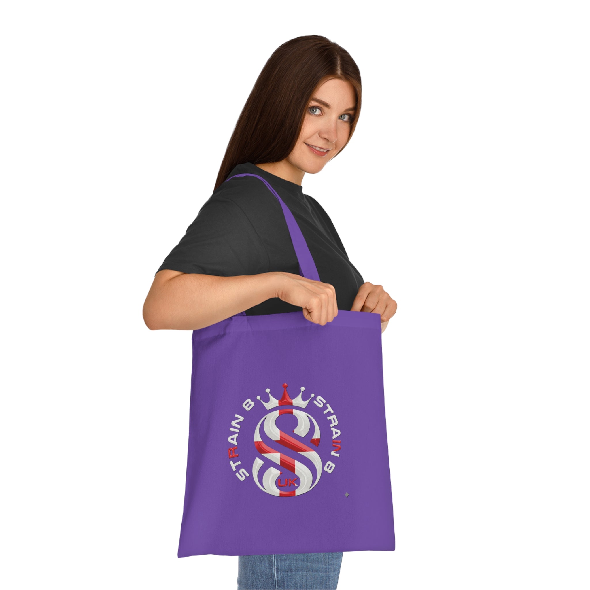 Strain8 Dreams Cotton Tote — S8-UK Logo Eco Bag