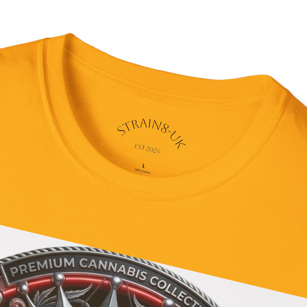 Strain8-UK  Audio Speaker Logo build Graphic T-Shirt