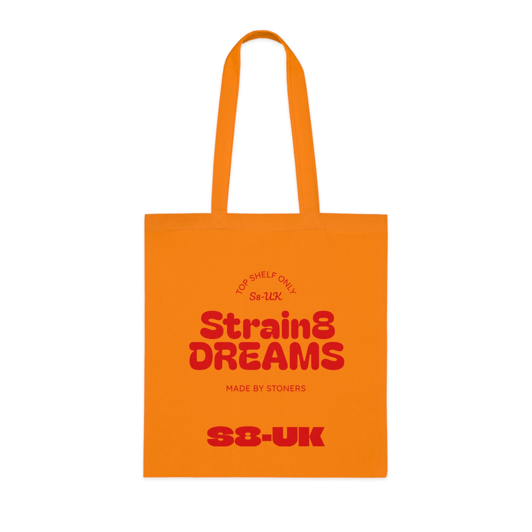 Strain8 Dreams Cotton Tote — S8-UK Logo Eco Bag