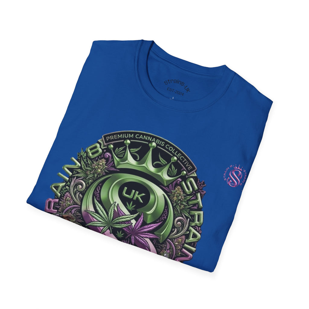 Strain8-UK Graffiti Cannabis/B-Boy Themed '8th Element' Graphic T-Shirt