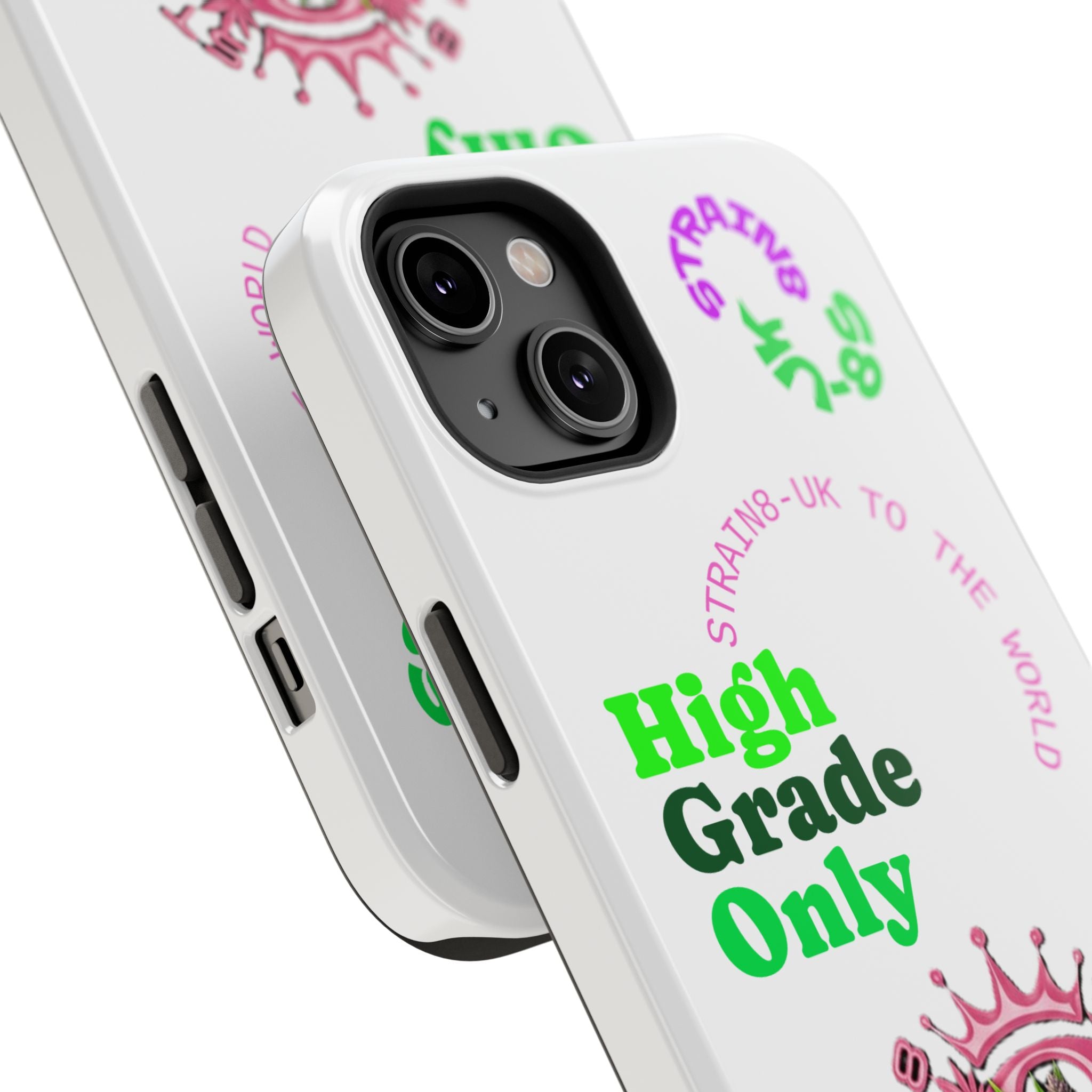Impact-Resistant Phone Case —Strain8-UK  "High Grade Only"