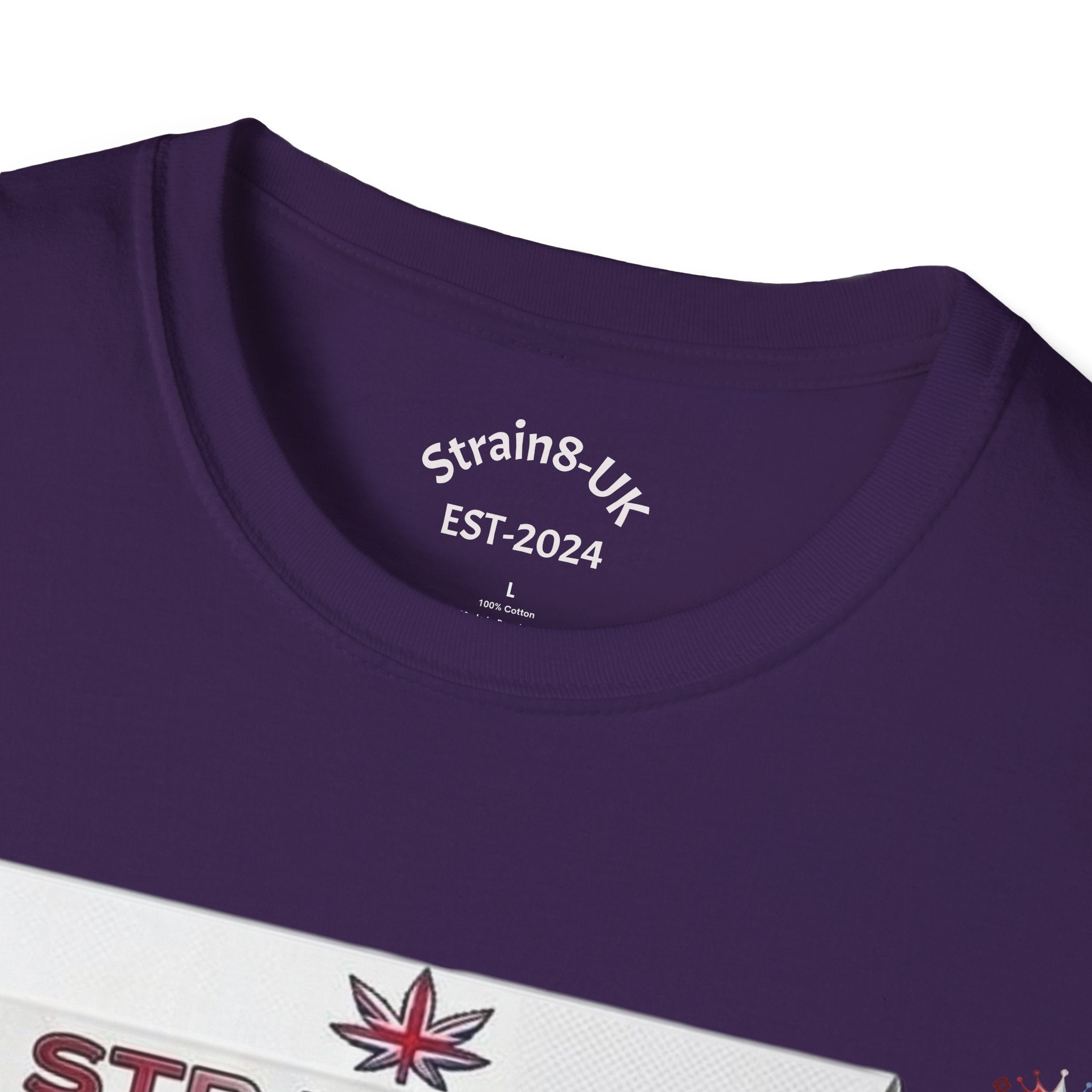 Strain8-UK Rizla box high quality T-Shirt design S8-UK Logo mixed in Tee