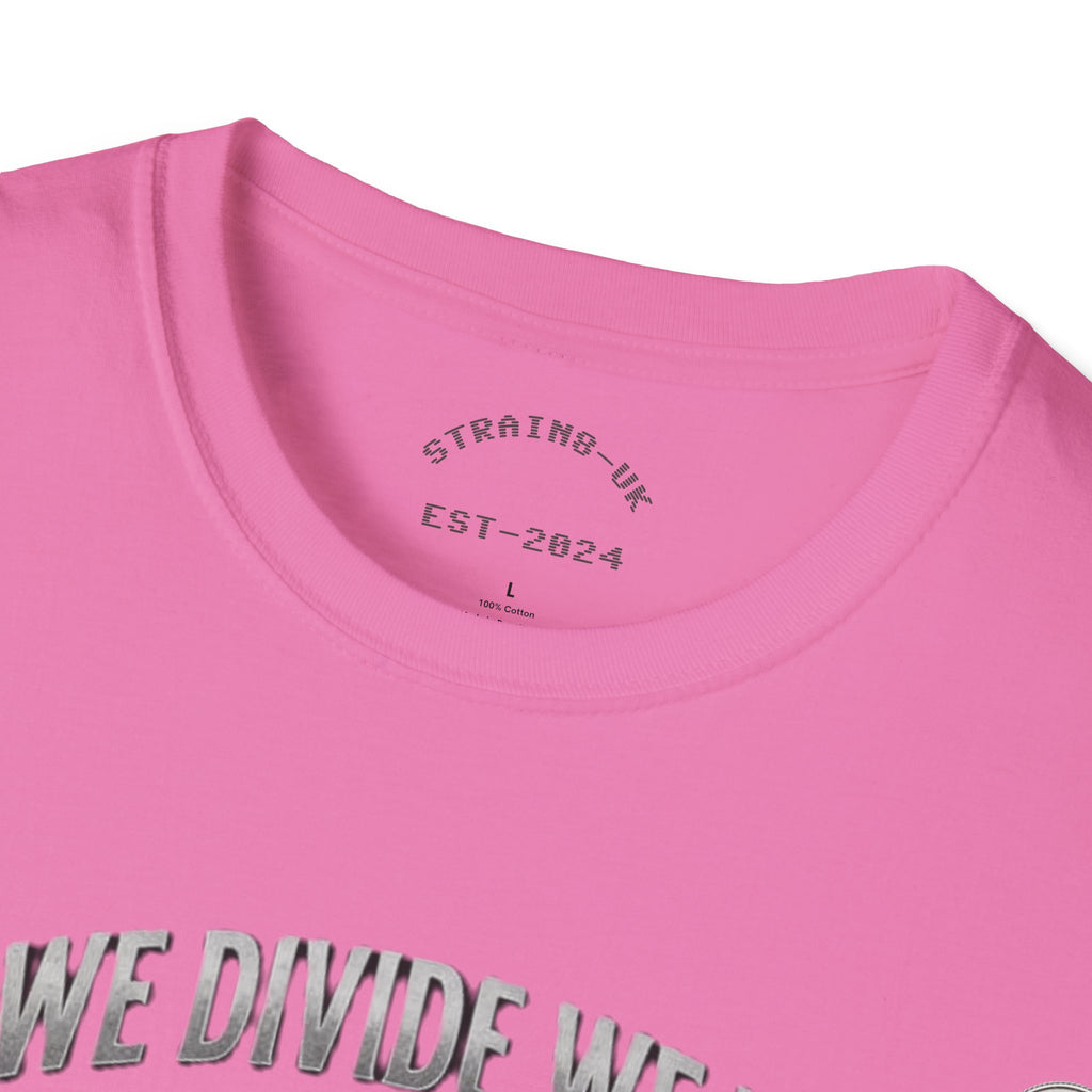 Strain8-UK If We Divide We Fall T-Shirt — Vintage Union Solidarity Graphic Tee