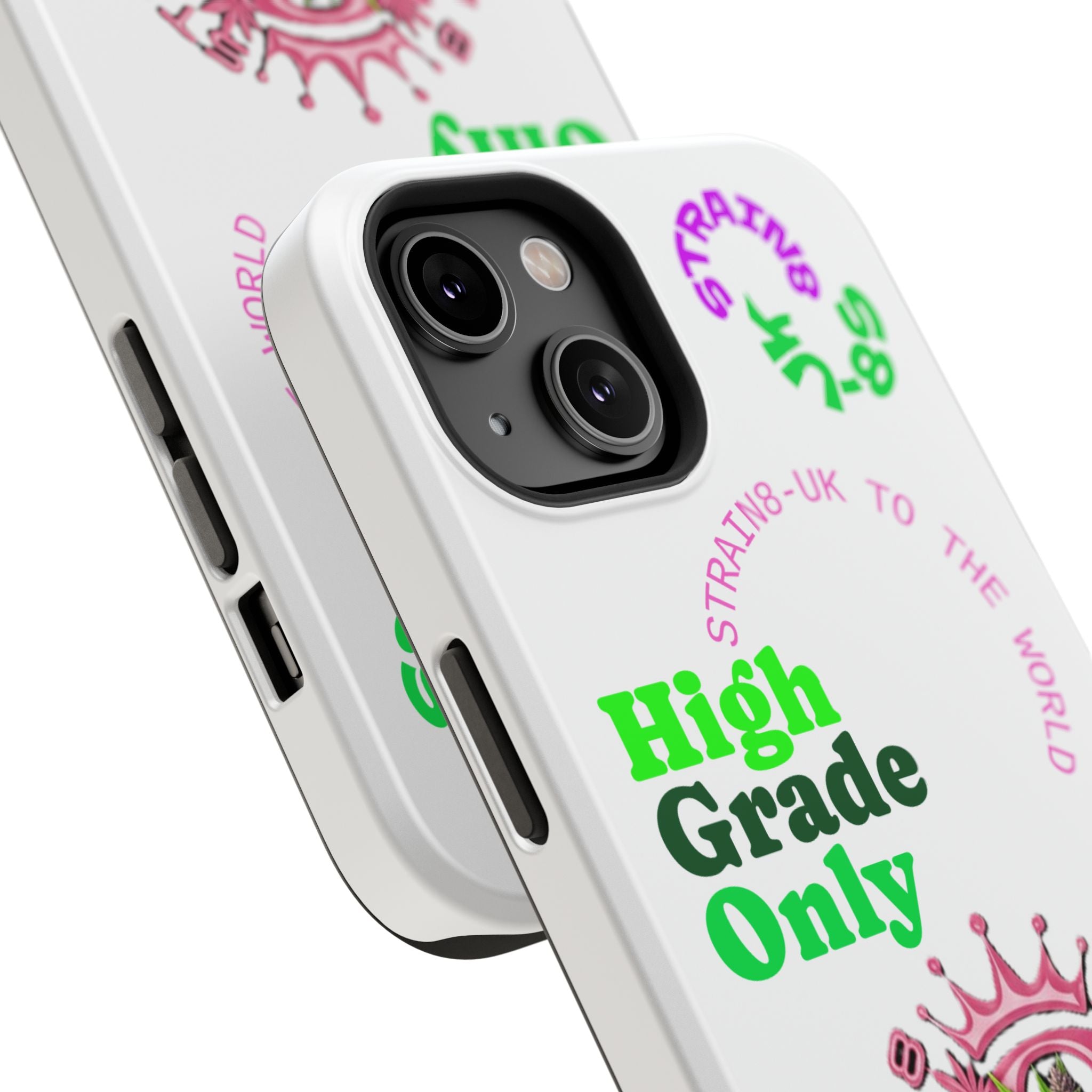 Impact-Resistant Phone Case —Strain8-UK  "High Grade Only"