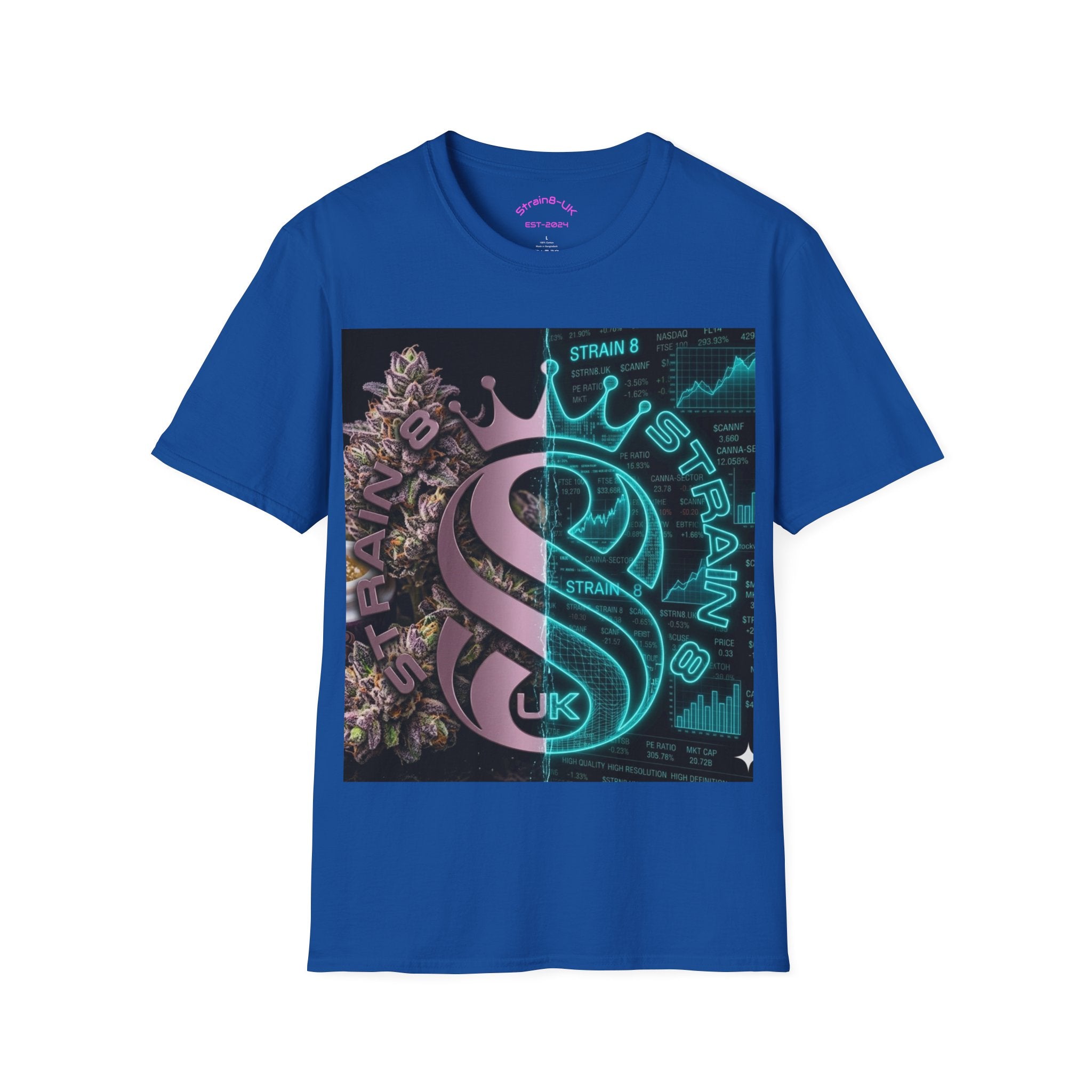 Unisex Strain8-UK Half X-RAY Style Softstyle T-Shirt
