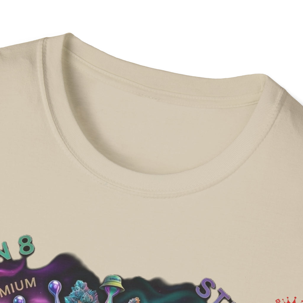 Unisex Softstyle Strain8-UK T-Shirt With Original Logo