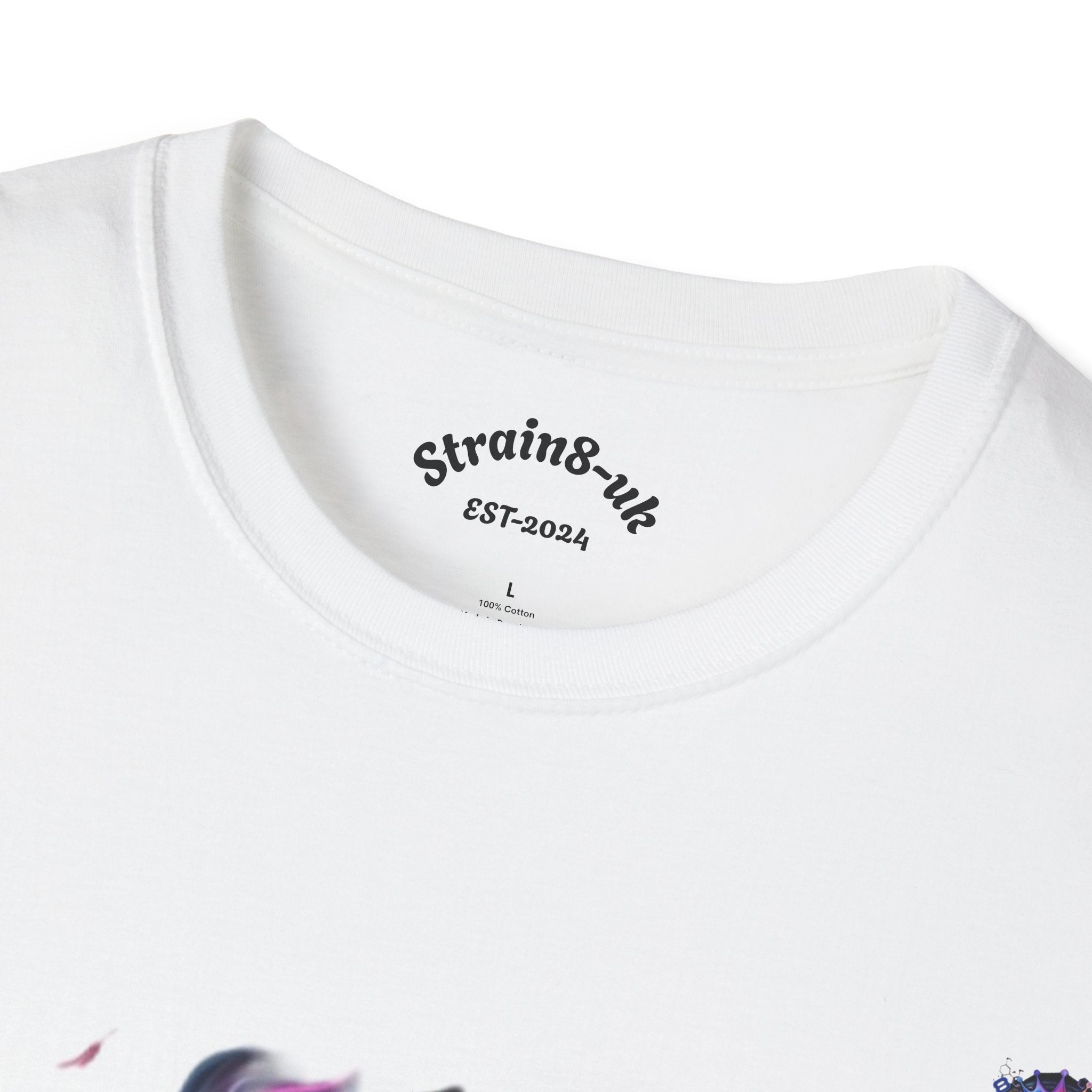 Graffiti Skate Strain8-UK Logo Original Logo T-Shirt — 'High Grade' Streetwear Graphic Tee