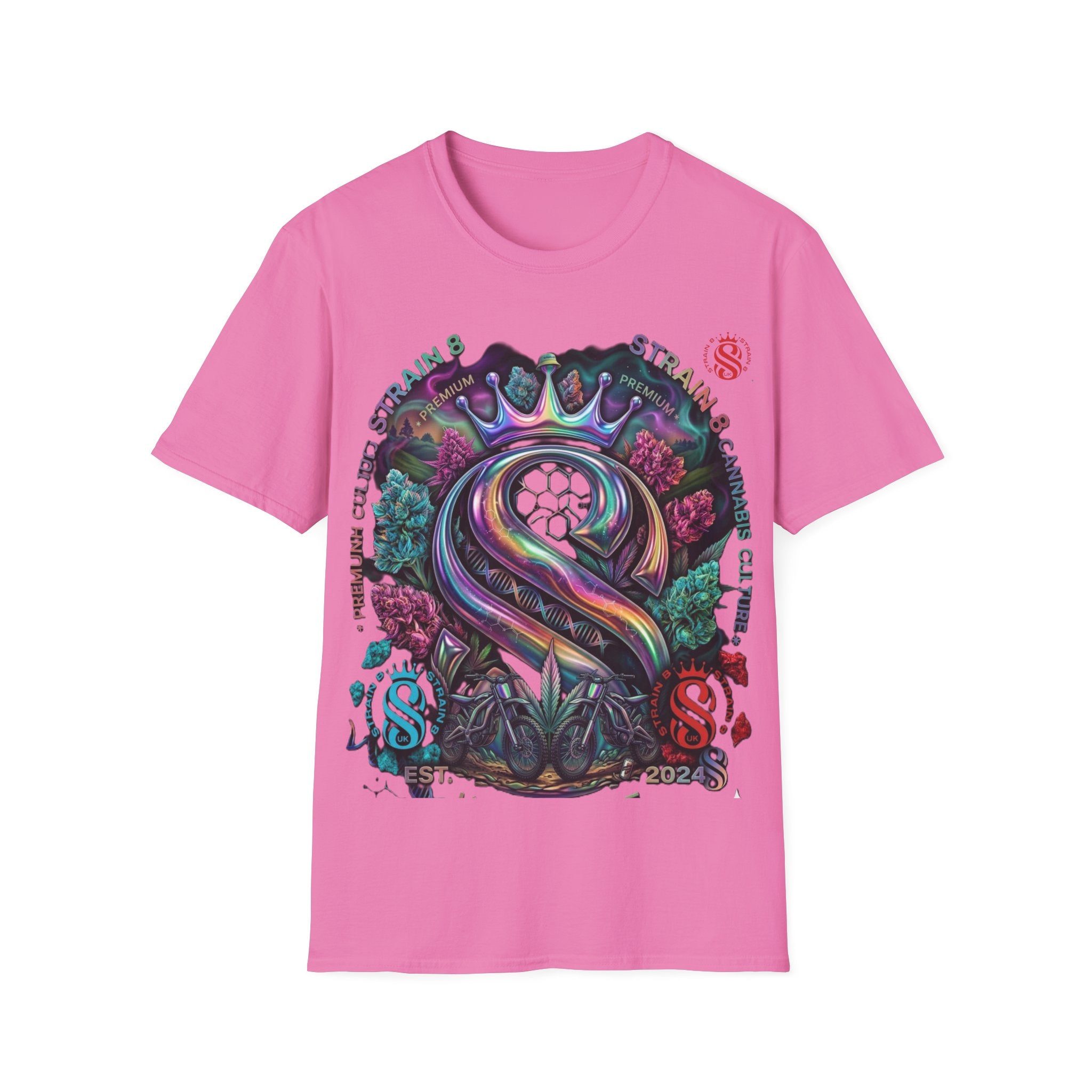 Unisex Softstyle Strain8-UK T-Shirt With Original Logo