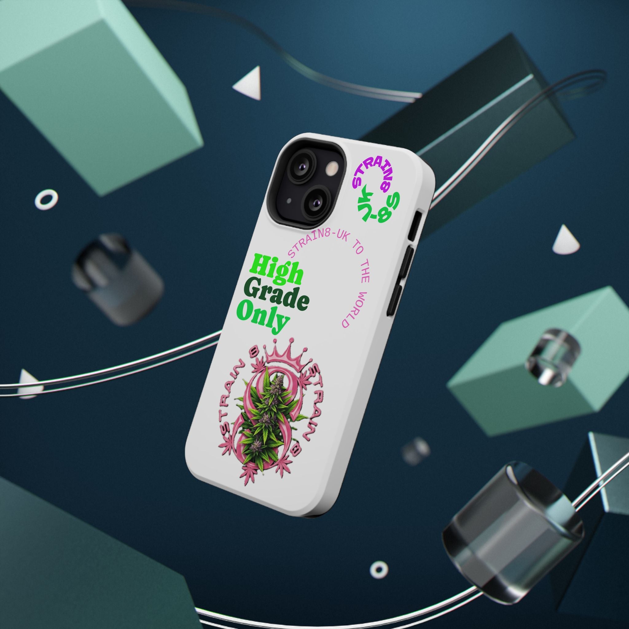 Impact-Resistant Phone Case —Strain8-UK  "High Grade Only"