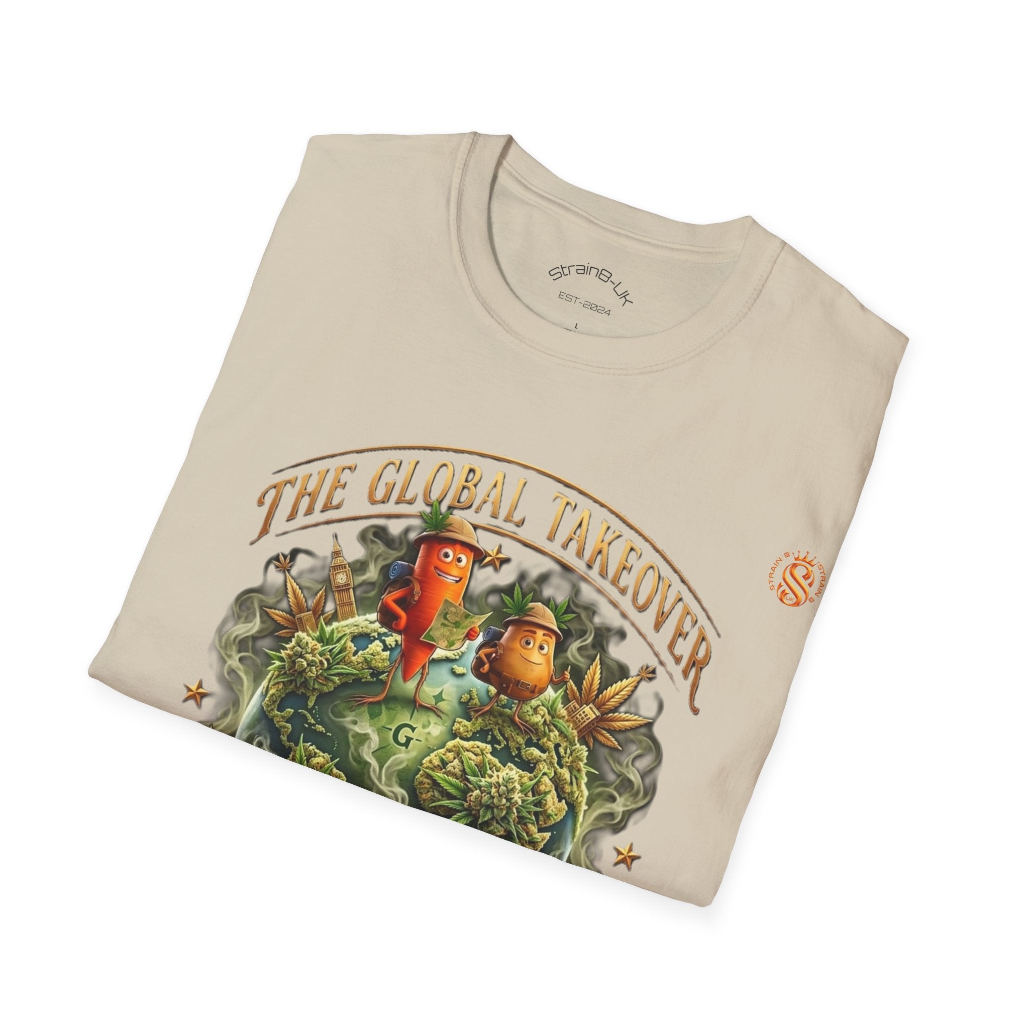 Strain8-UK Ted & Fred TGT Graphic Tee