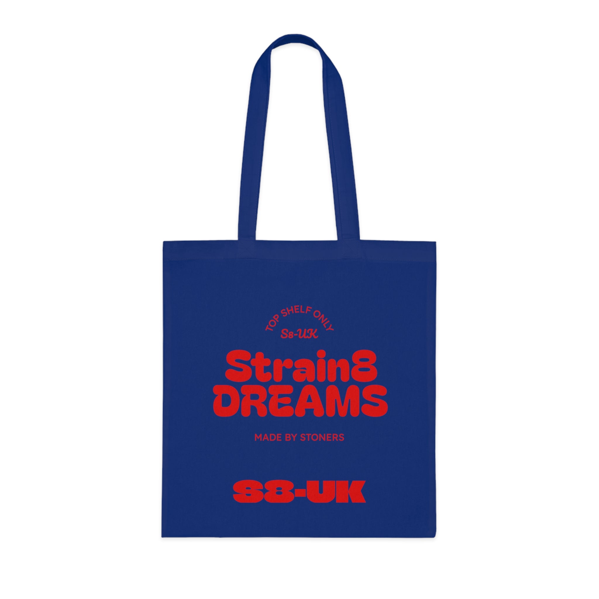 Strain8 Dreams Cotton Tote — S8-UK Logo Eco Bag