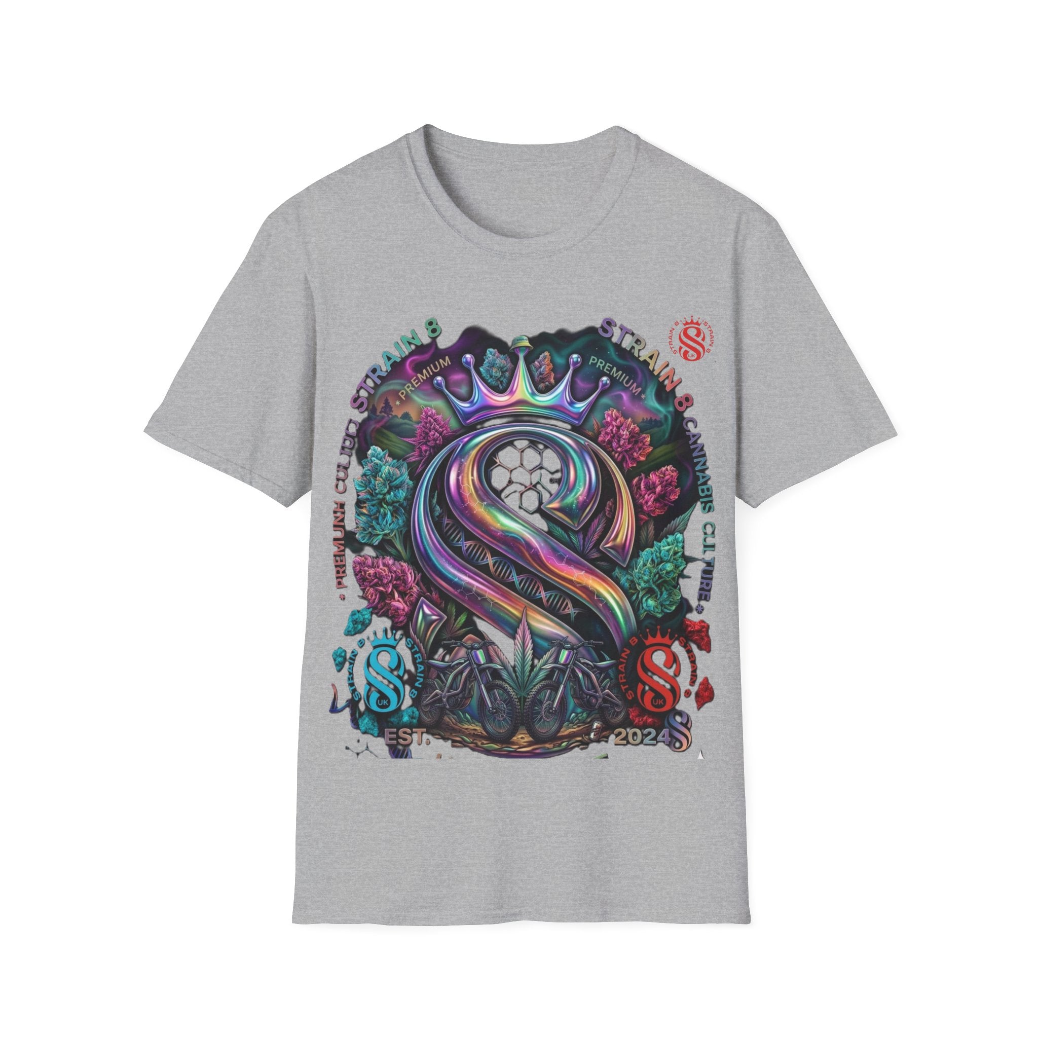 Unisex Softstyle Strain8-UK T-Shirt With Original Logo