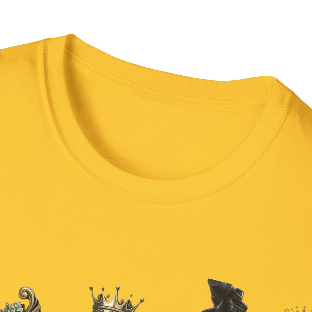 Motorcycle S8-UK Crown Graphic T-Shirt — Vintage Bike Emblem Tee