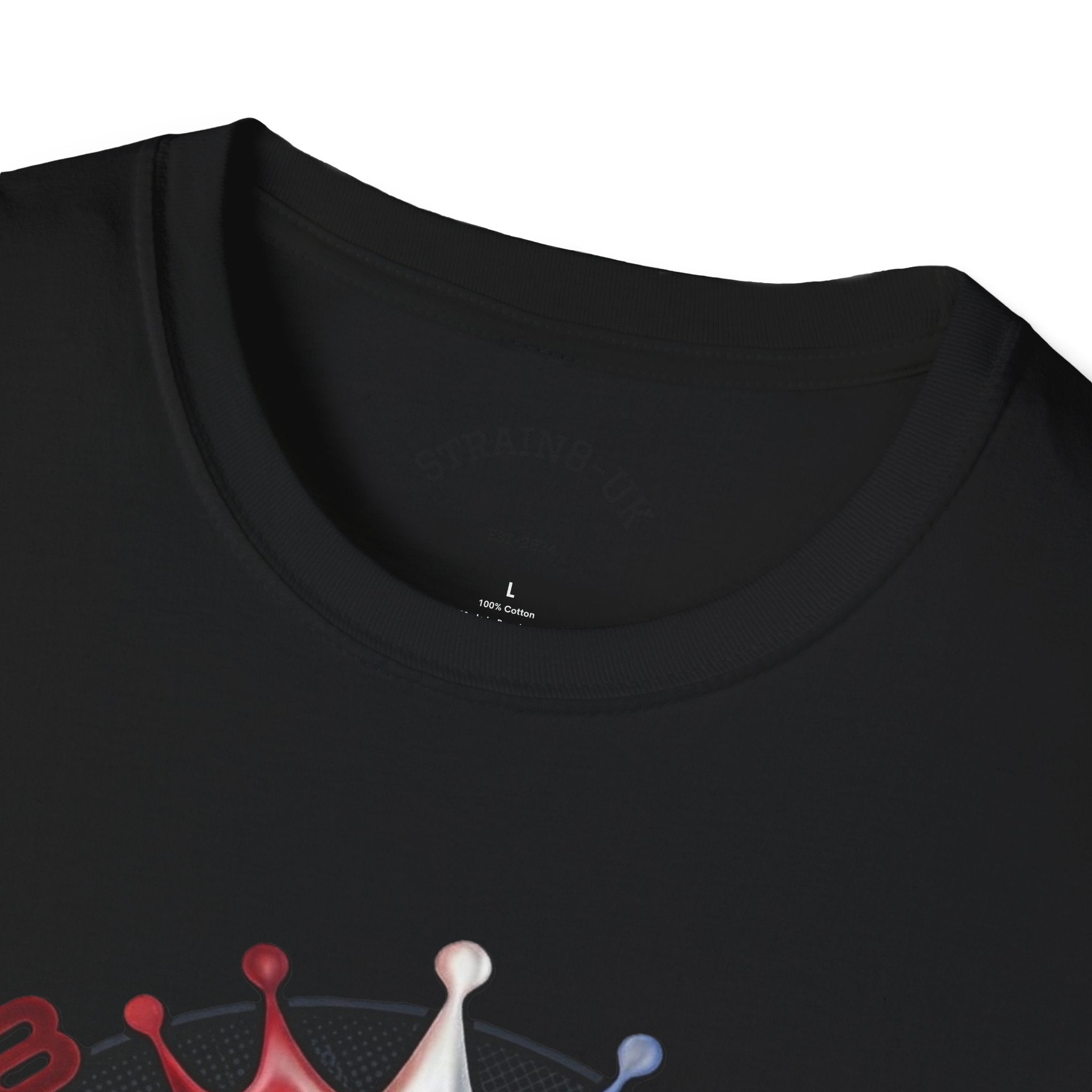 Strongest in the UK T-Shirt — Union Flag Crown Graphic Strain8-UK Tee