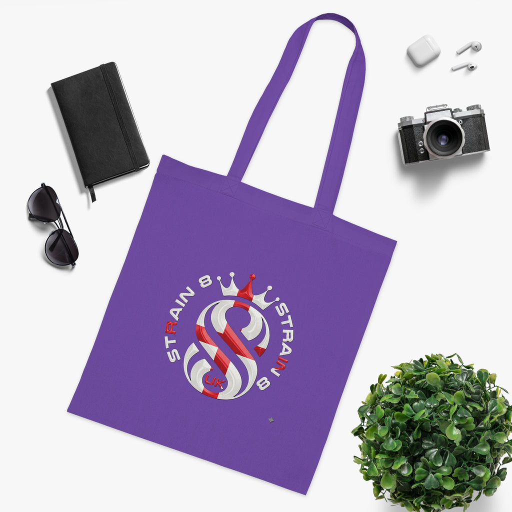 Strain8 Dreams Cotton Tote — S8-UK Logo Eco Bag