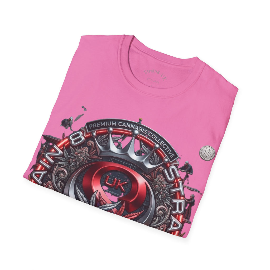 Strain8-UK Under construction T-Shirt — S8-UK in design Crest Design