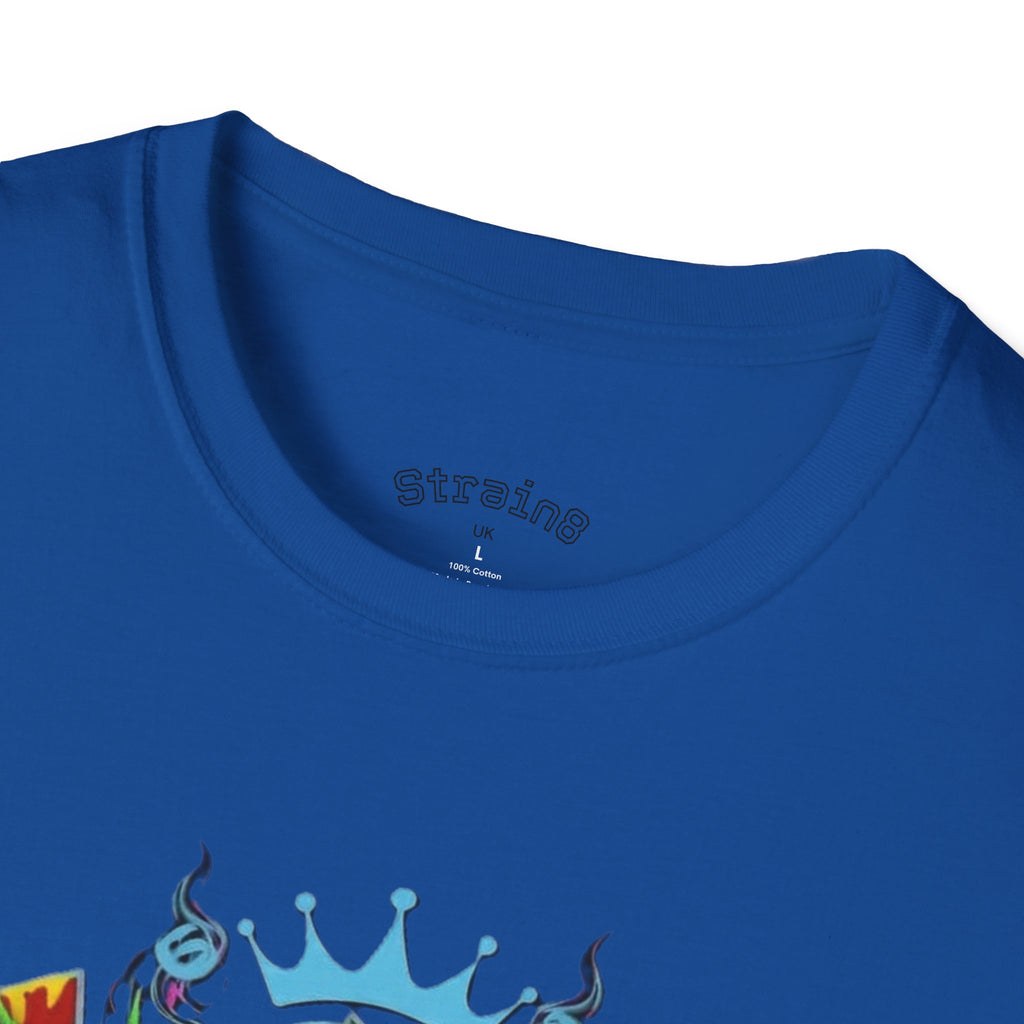 Graffiti Leaf S8-UK T-Shirt — Colorful Street Art Tee