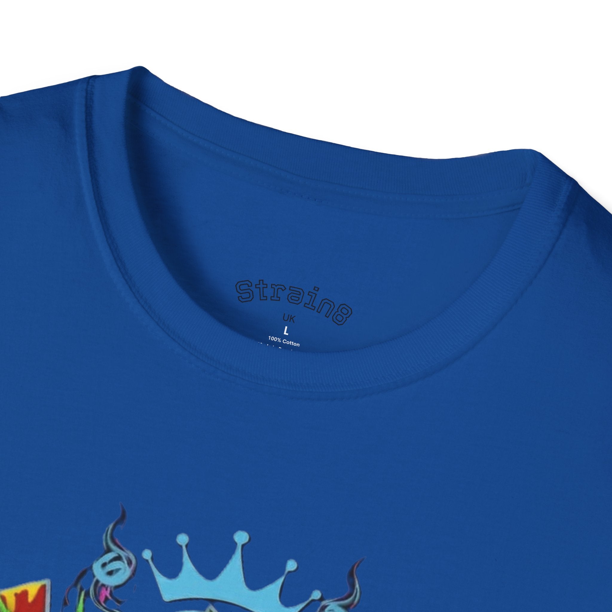 Graffiti Leaf S8-UK T-Shirt — Colorful Street Art Tee