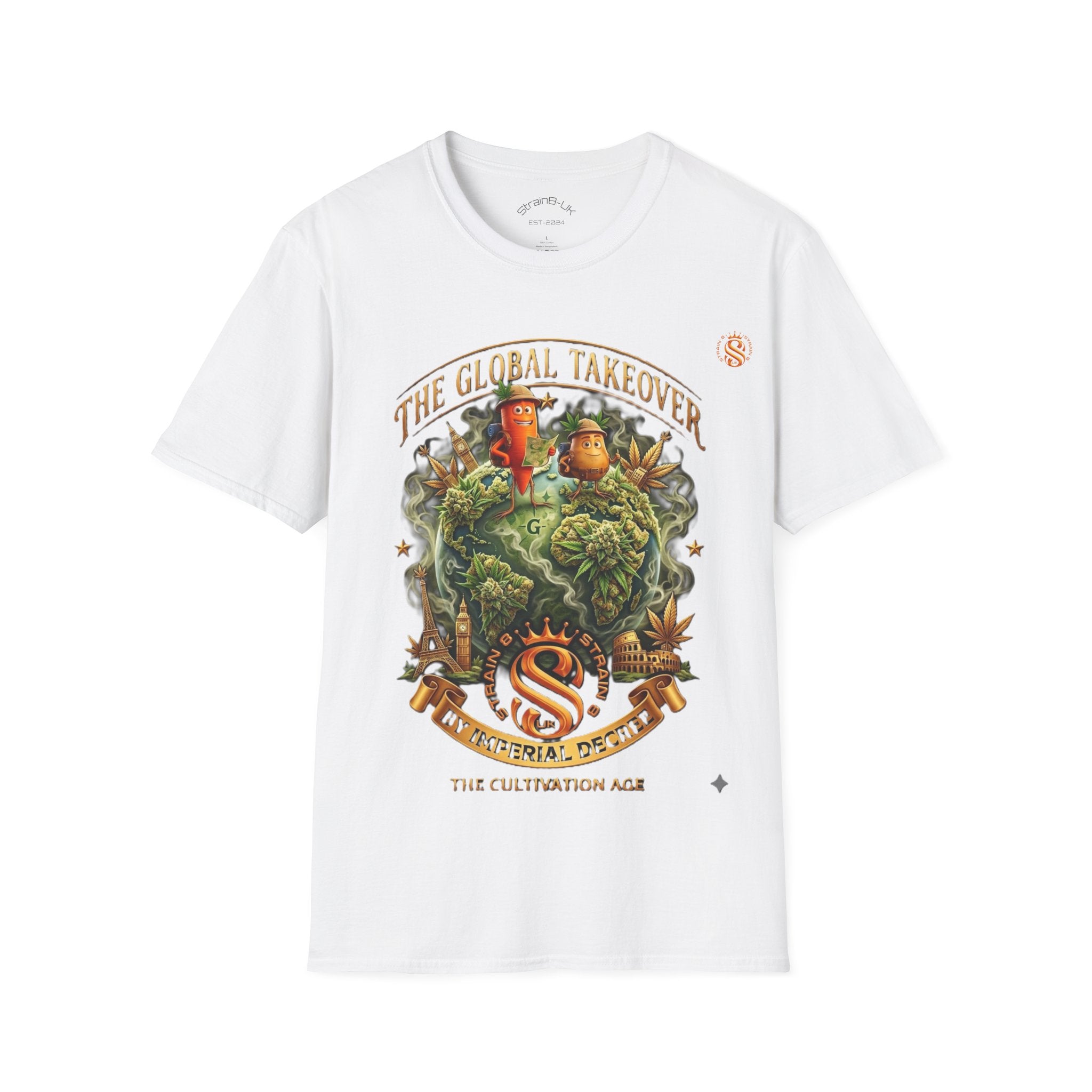Strain8-UK Ted & Fred TGT Graphic Tee