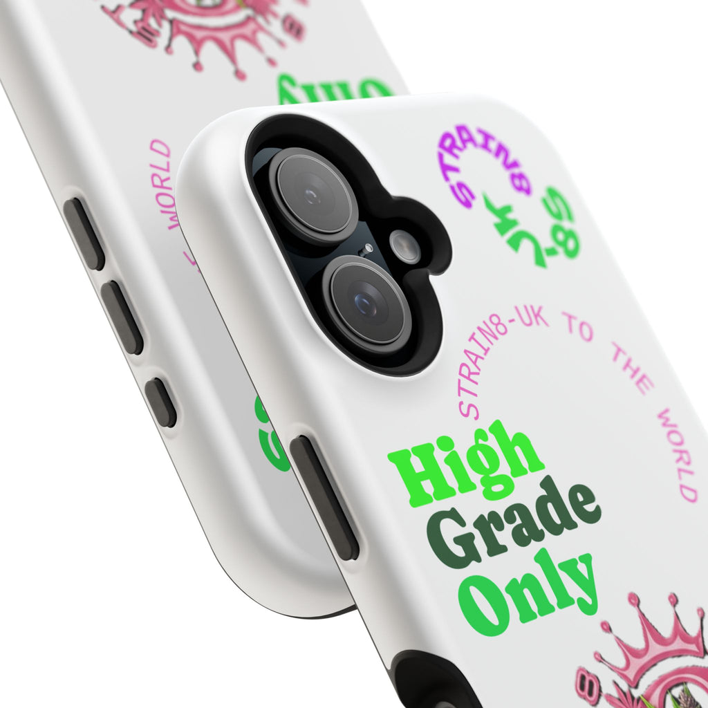 Impact-Resistant Phone Case —Strain8-UK  "High Grade Only"