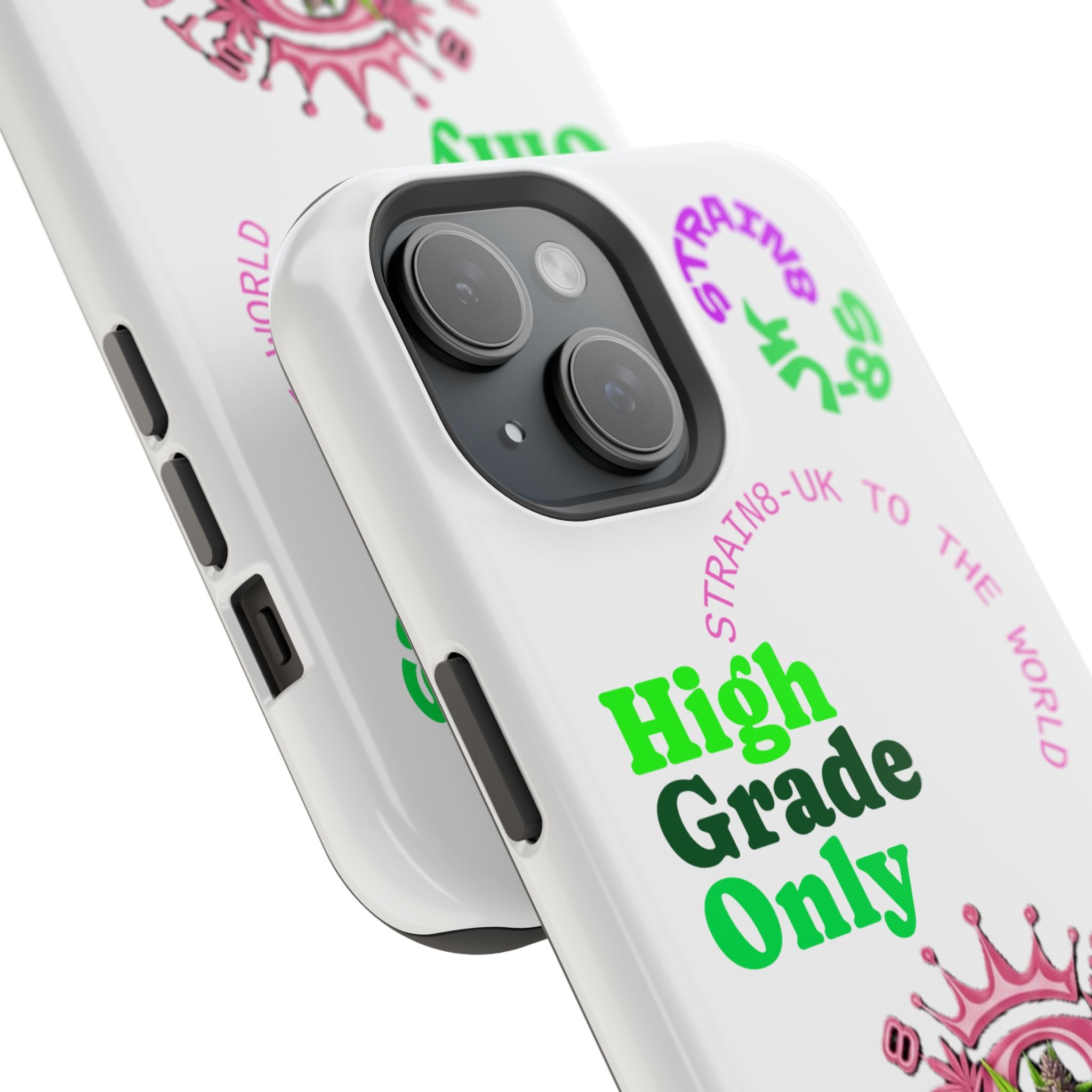 Impact-Resistant Phone Case —Strain8-UK  "High Grade Only"