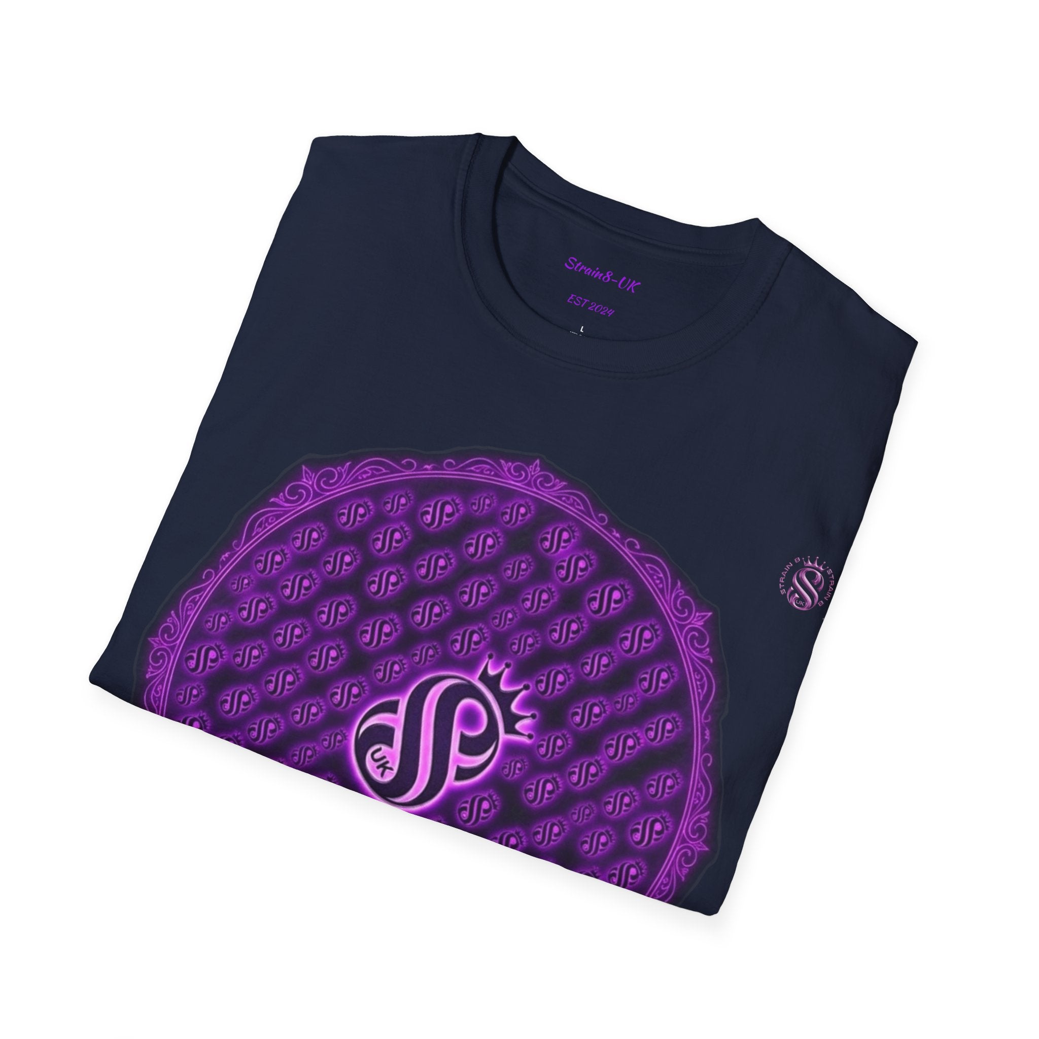 Reign Supreme Purple Medallion T-Shirt — Reign Supreme Est. 2024 Graphic Tee