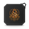 Portable Outdoor Bluetooth Speaker — Strain8-UK metallic orange/bud Logo Rugged Waterproof Speaker
