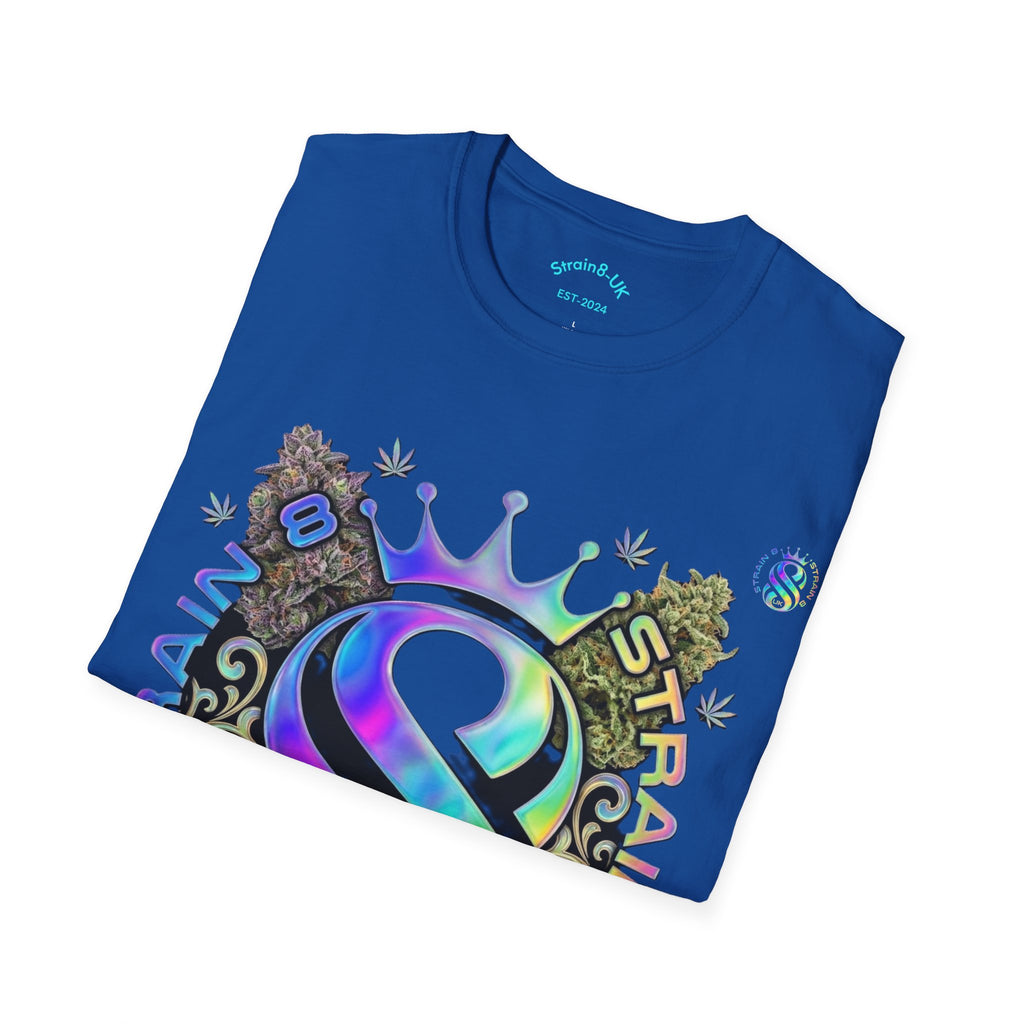 Ampersand S8-UK Logo Crown Graphic T-Shirt — Indica/Sativa S8-UK Streetwear Tee