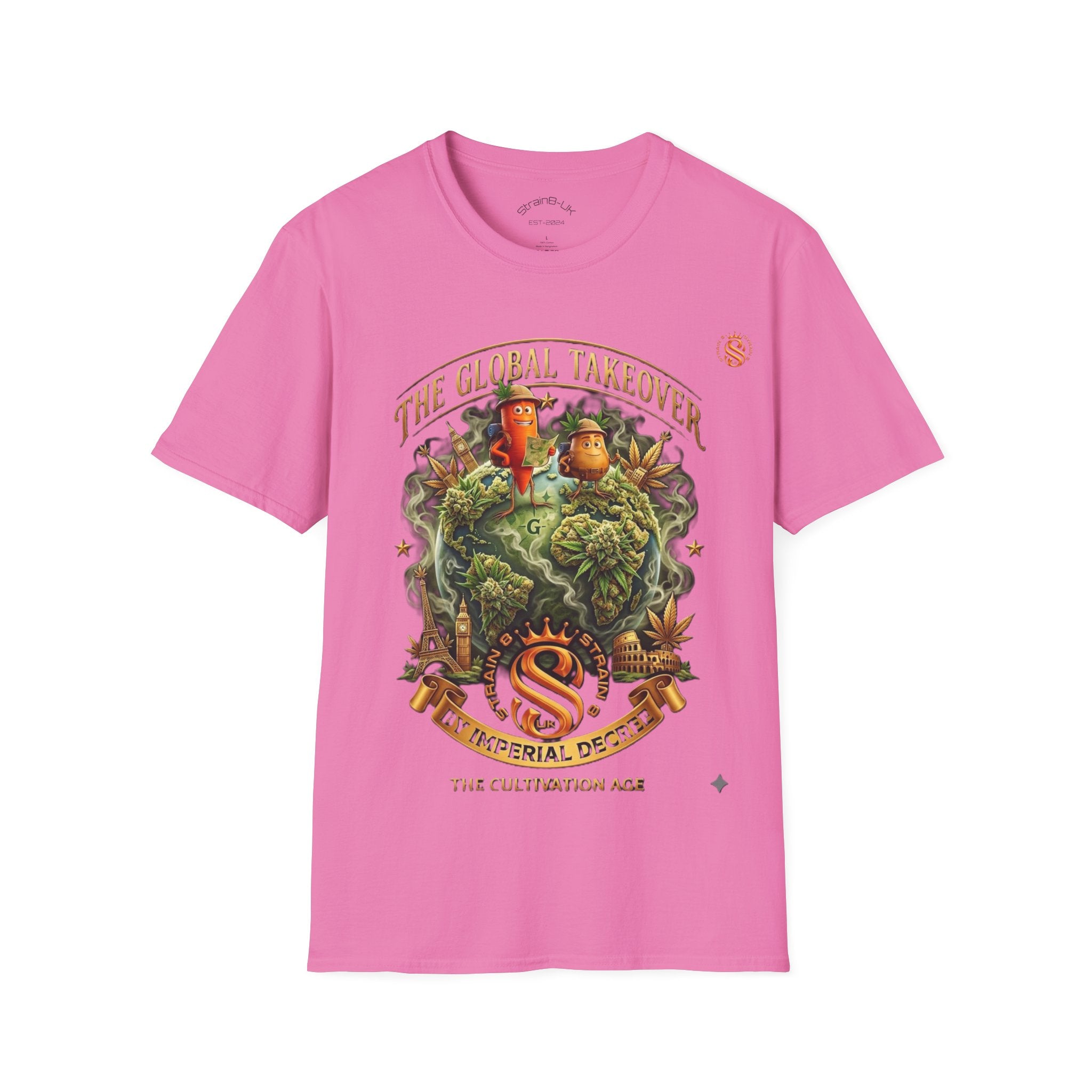 Strain8-UK Ted & Fred TGT Graphic Tee