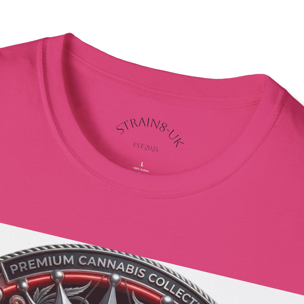 Strain8-UK  Audio Speaker Logo build Graphic T-Shirt