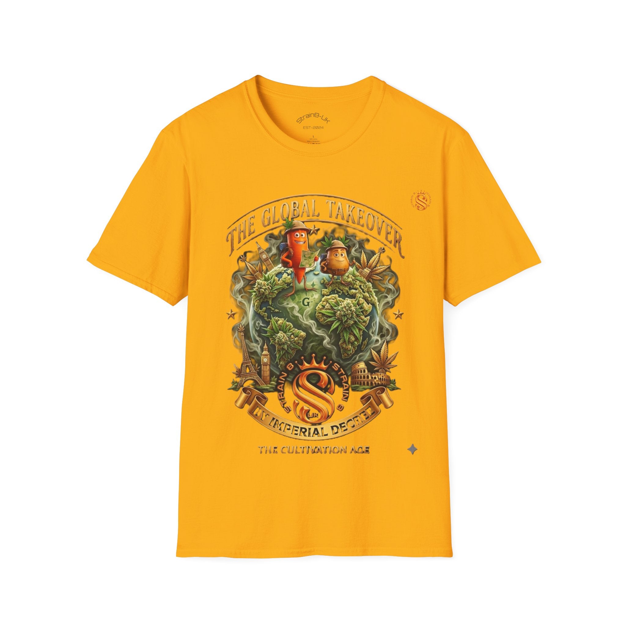 Strain8-UK Ted & Fred TGT Graphic Tee