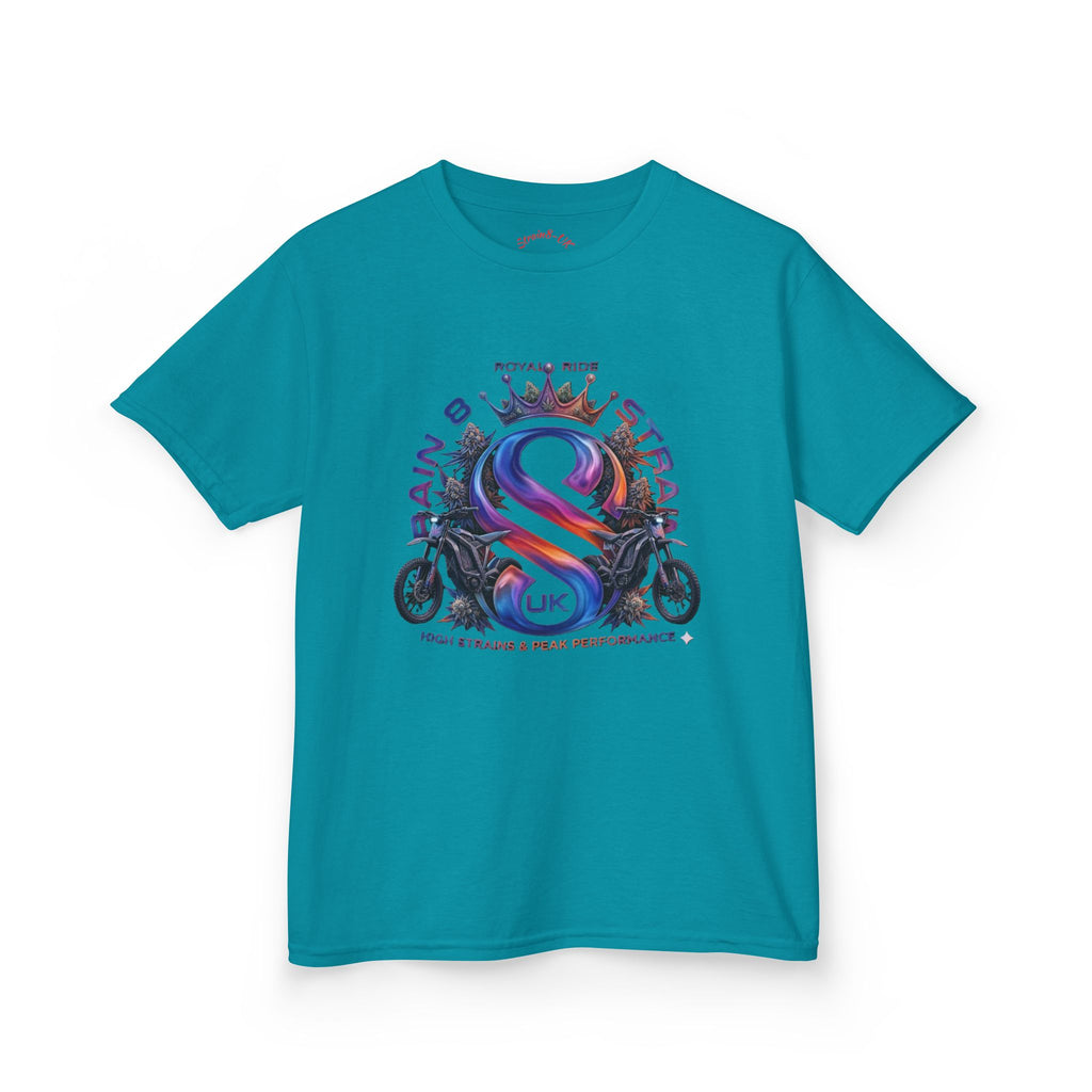 Kids E-Bike Team S8-UK Tee — E-Bike Motorcycle Graphic