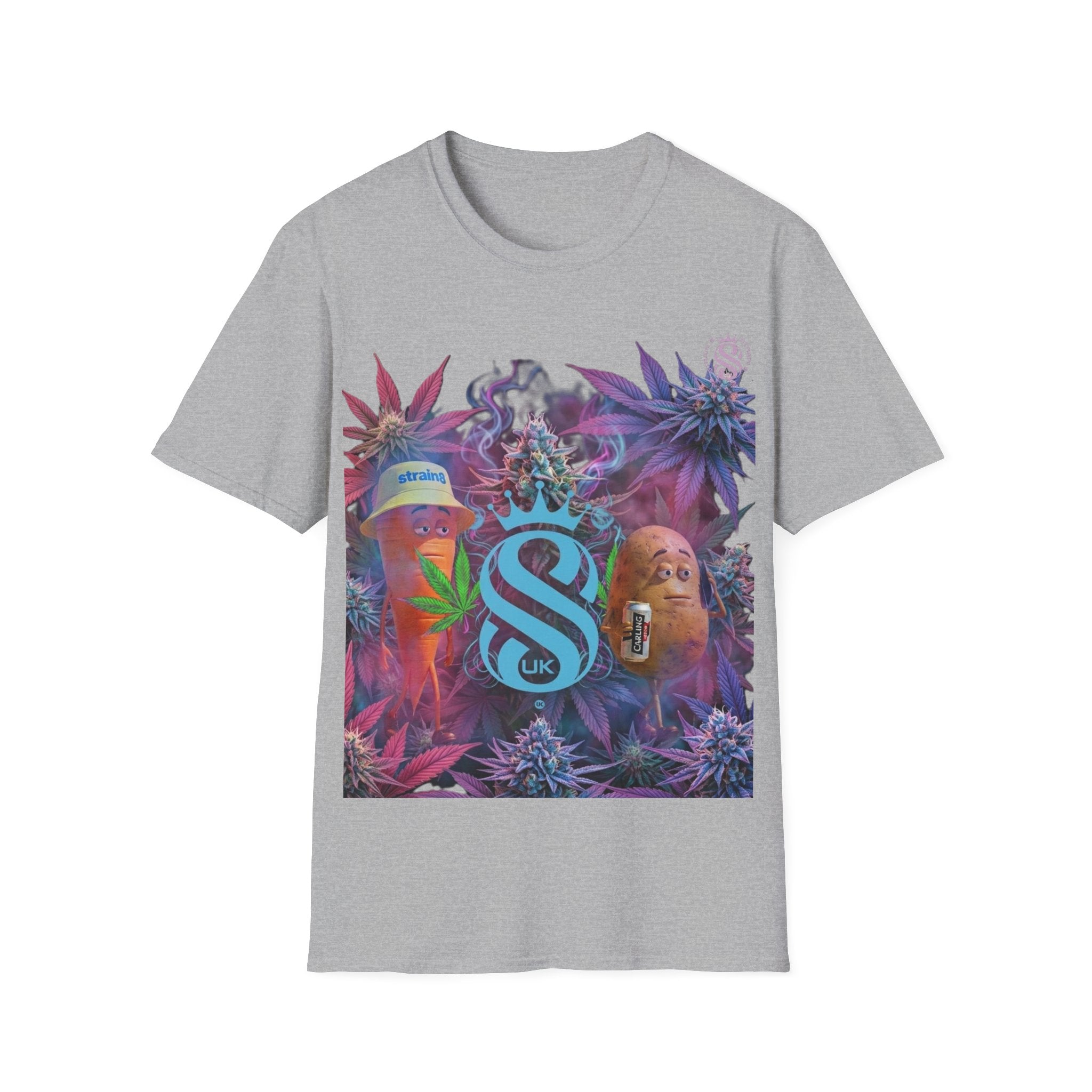 Psychedelic Ted&Fred Cannabis Collage Style TShirt
