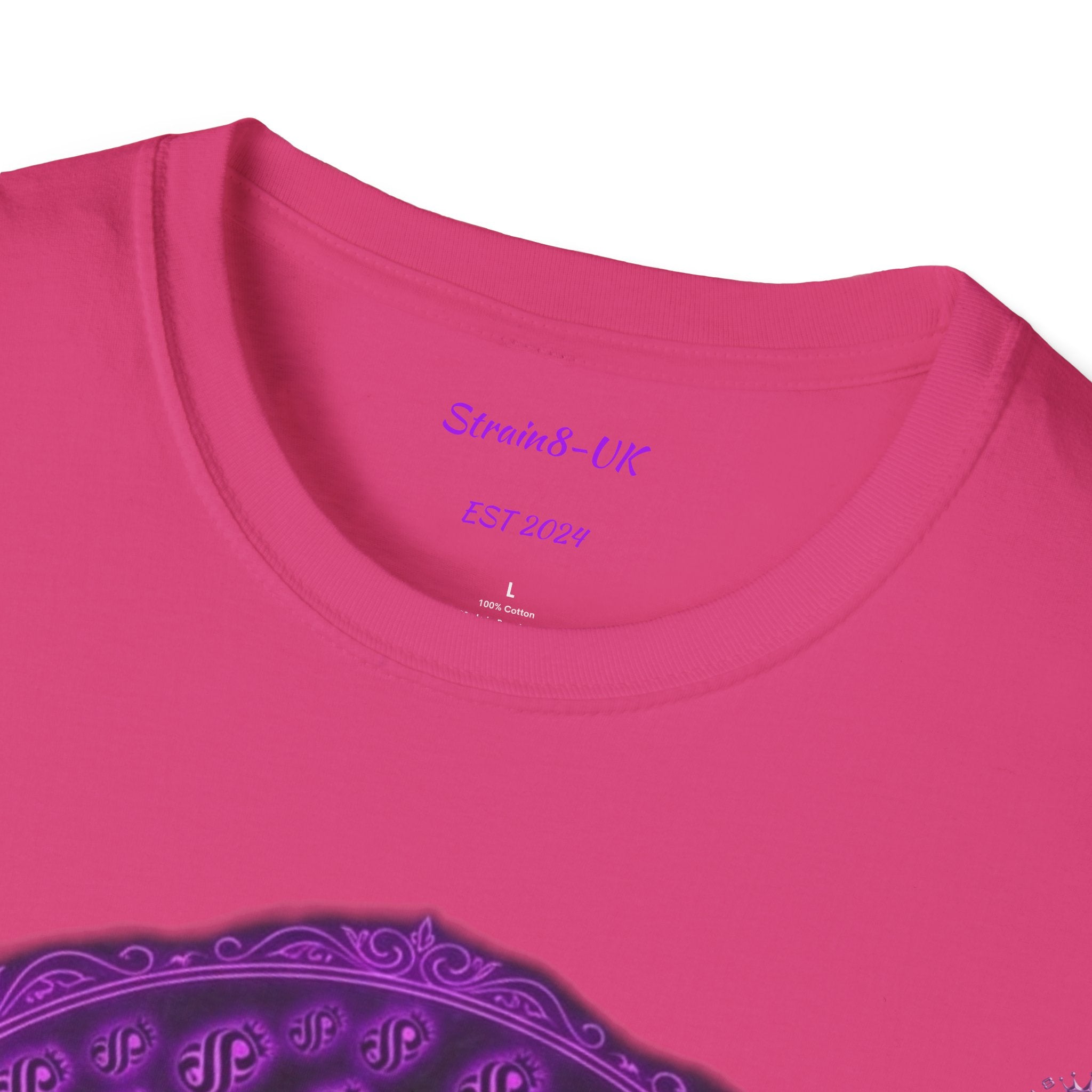 Reign Supreme Purple Medallion T-Shirt — Reign Supreme Est. 2024 Graphic Tee