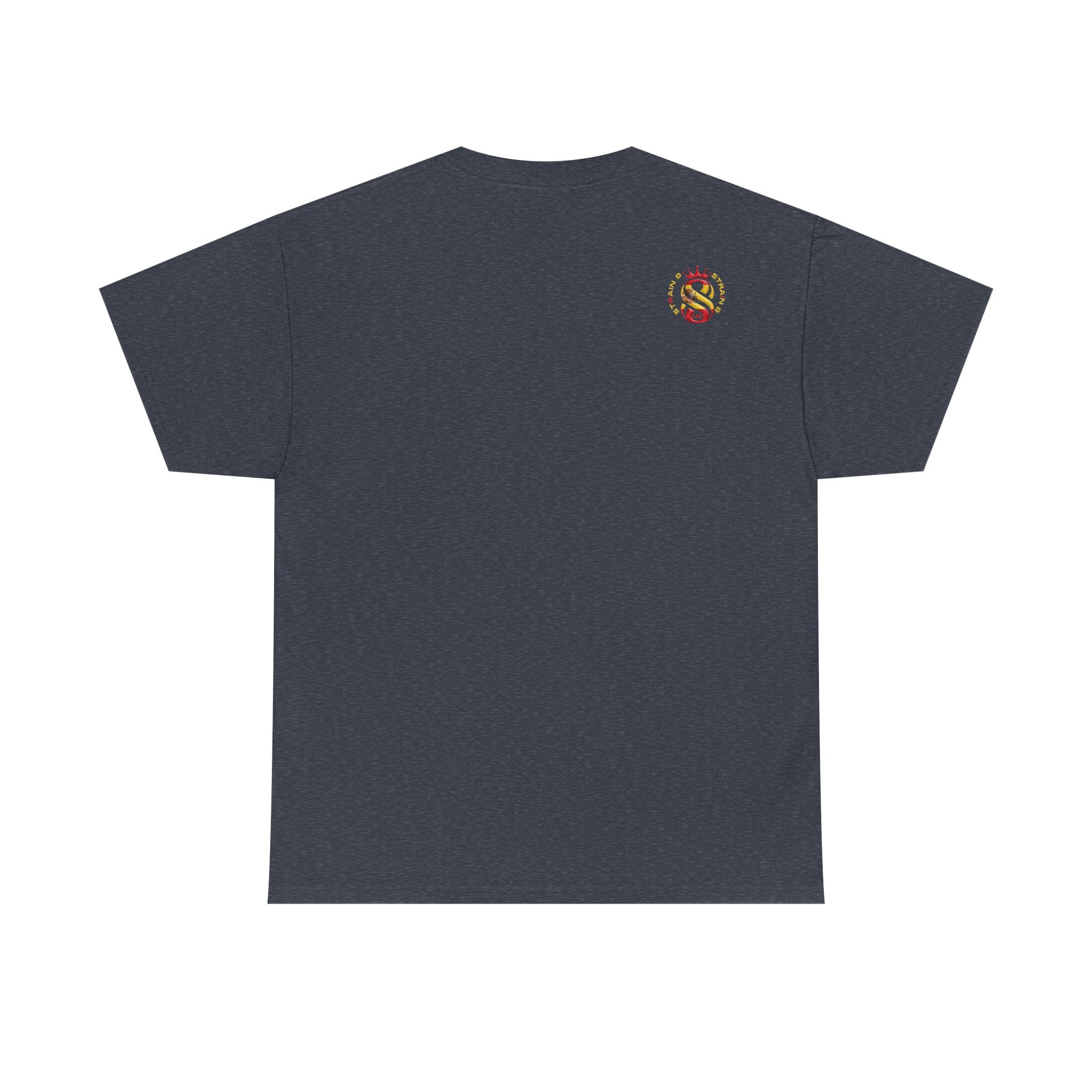 Strain8-UK Dreams 2024 St george cross & spanish flag original logo Tee — Graphic Band Tour Style T‑Shirt