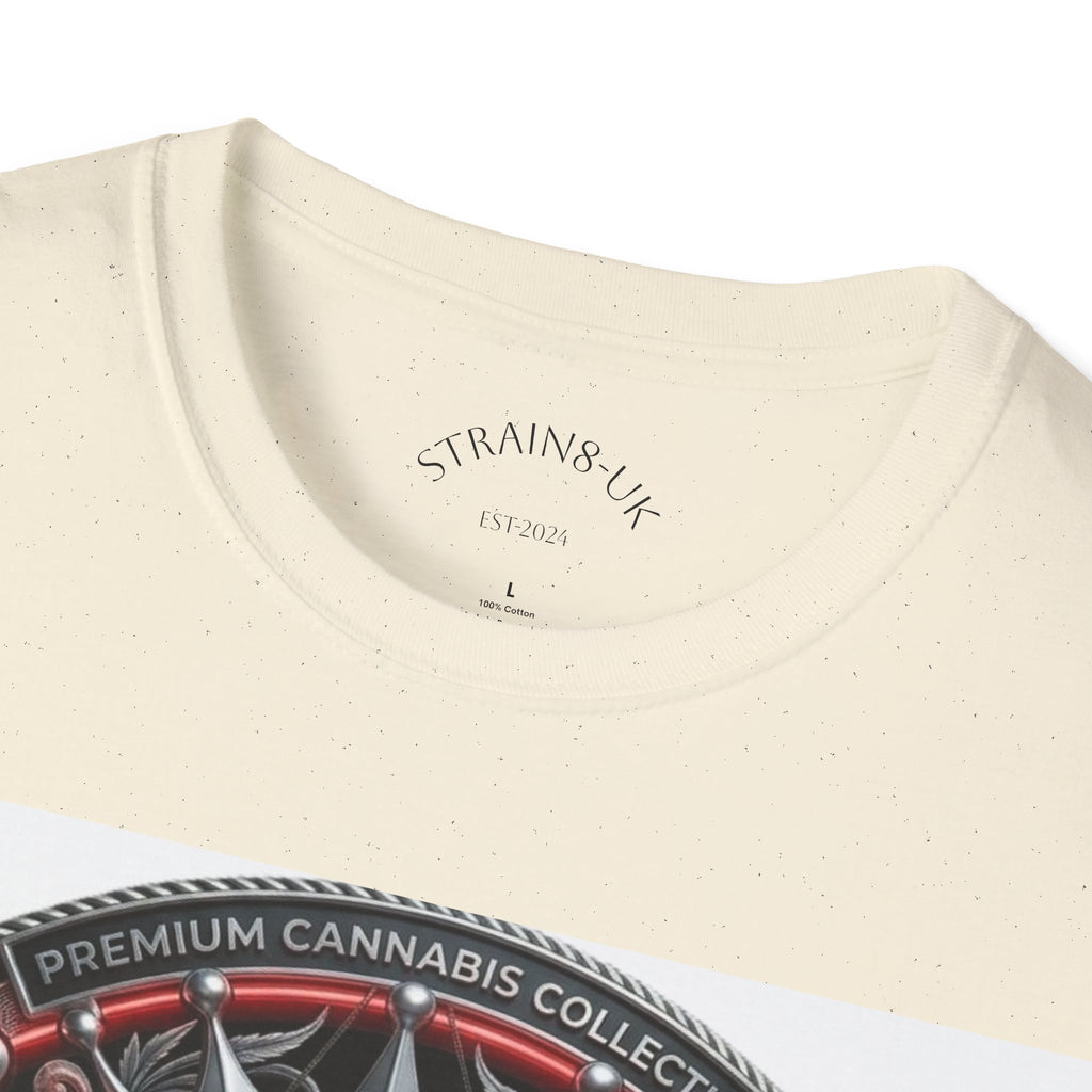 Strain8-UK  Audio Speaker Logo build Graphic T-Shirt