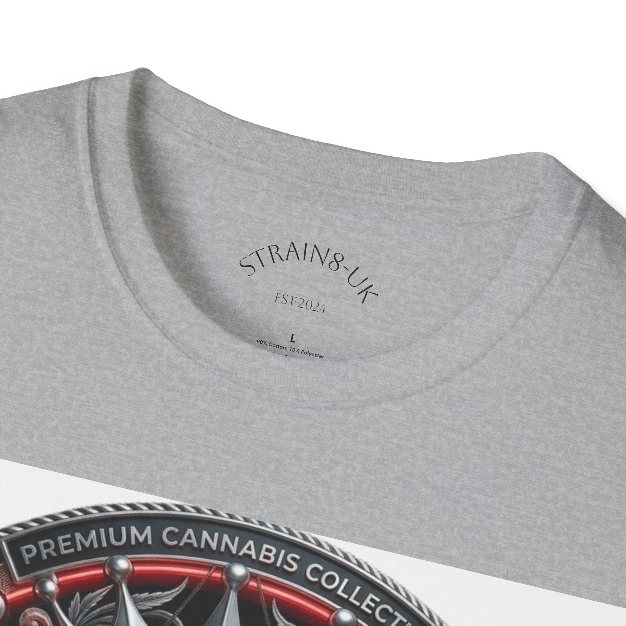 Strain8-UK  Audio Speaker Logo build Graphic T-Shirt