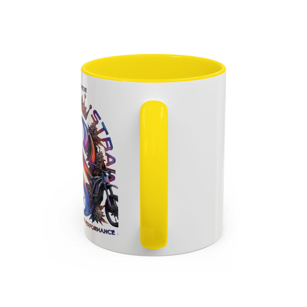 Royal Ride Strain8-UK Accent Coffee Mug – E-Bike Logo 11/15oz