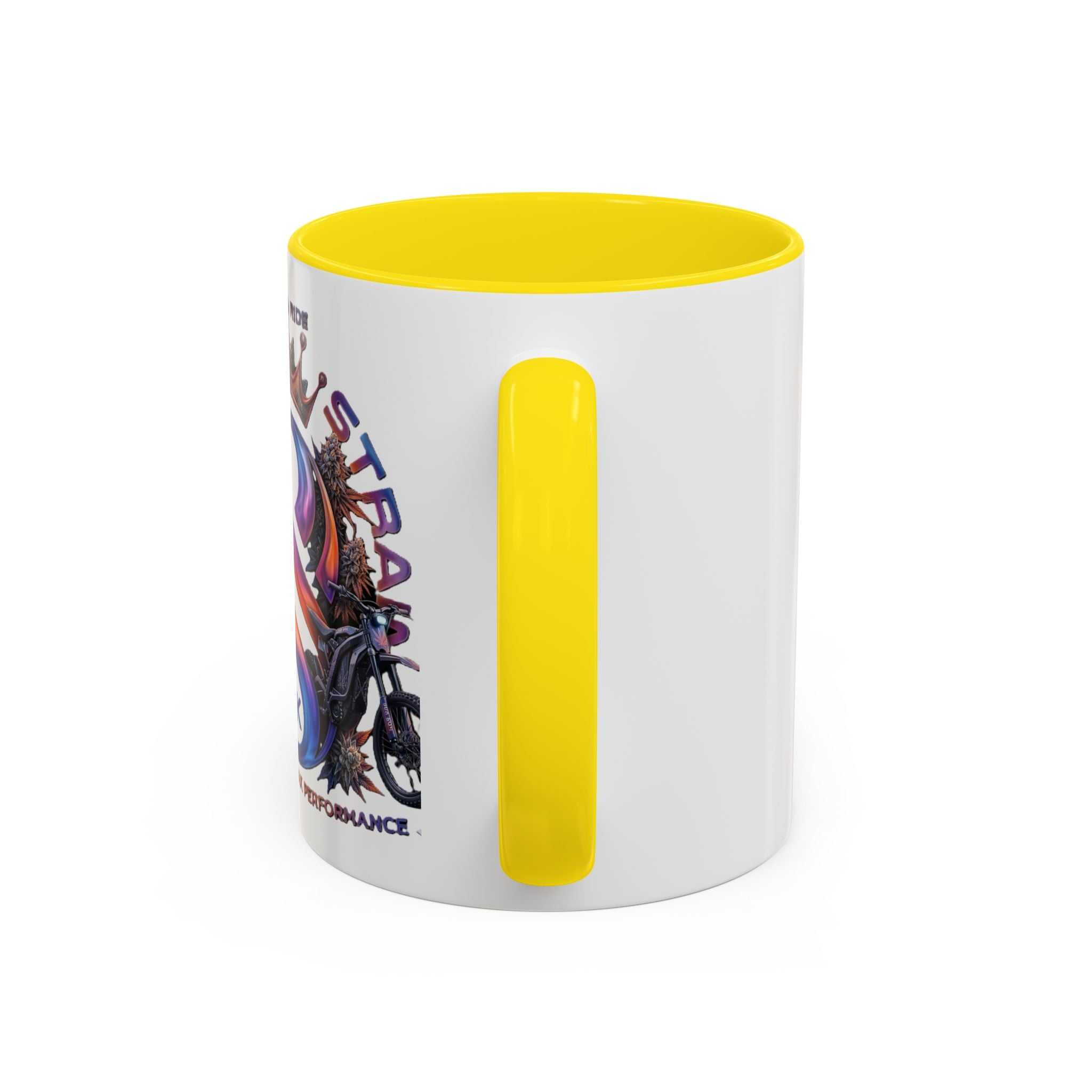 Royal Ride Strain8-UK Accent Coffee Mug – E-Bike Logo 11/15oz