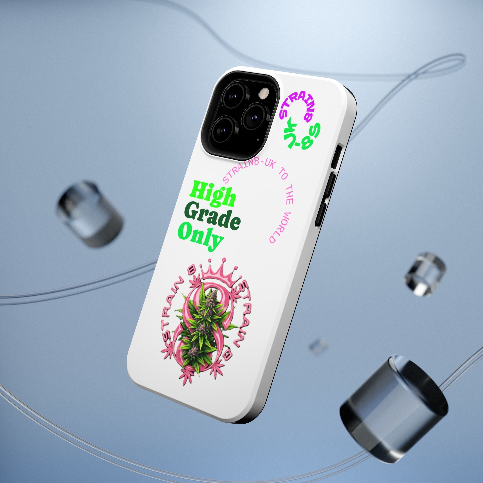 Impact-Resistant Phone Case —Strain8-UK  "High Grade Only"