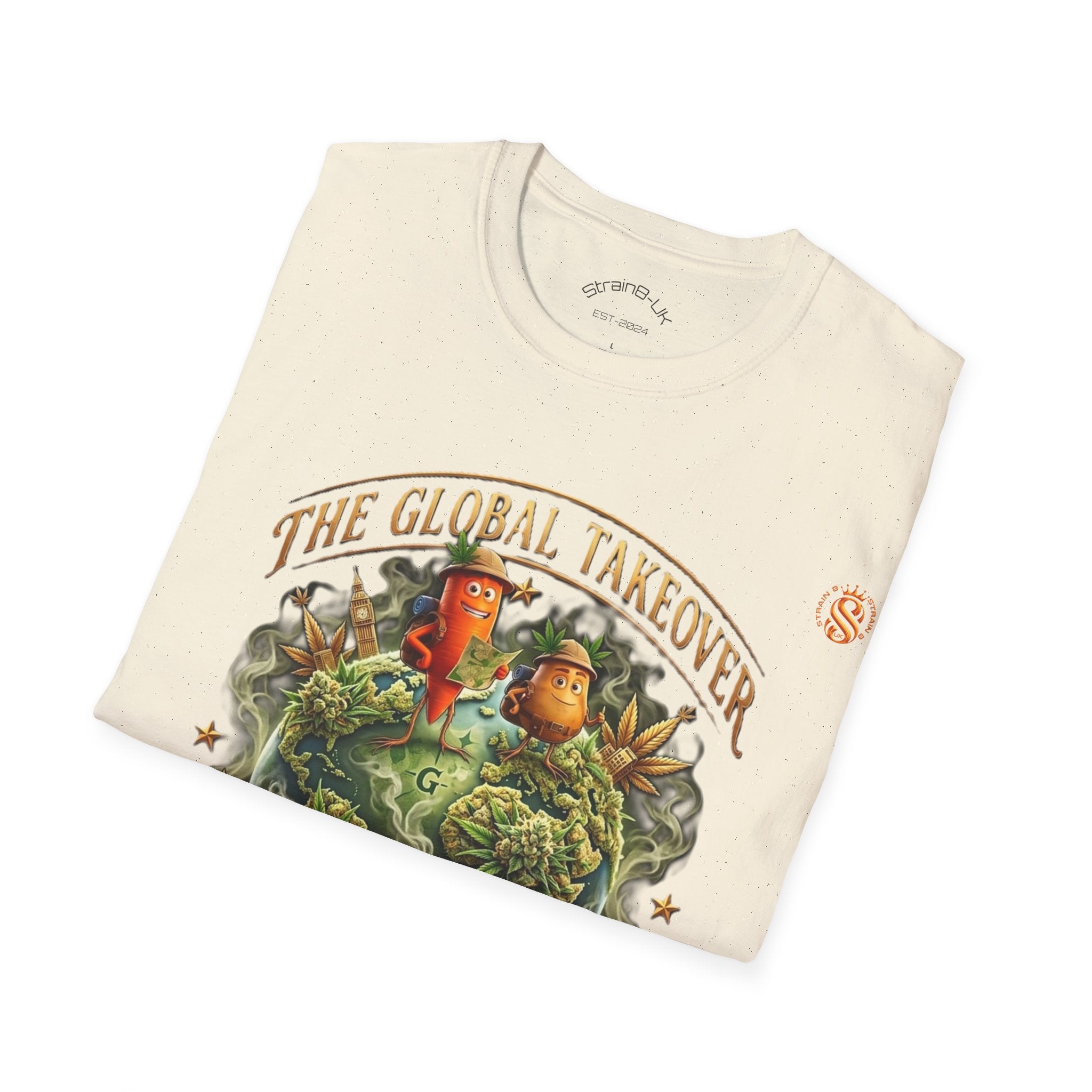 Strain8-UK Ted & Fred TGT Graphic Tee