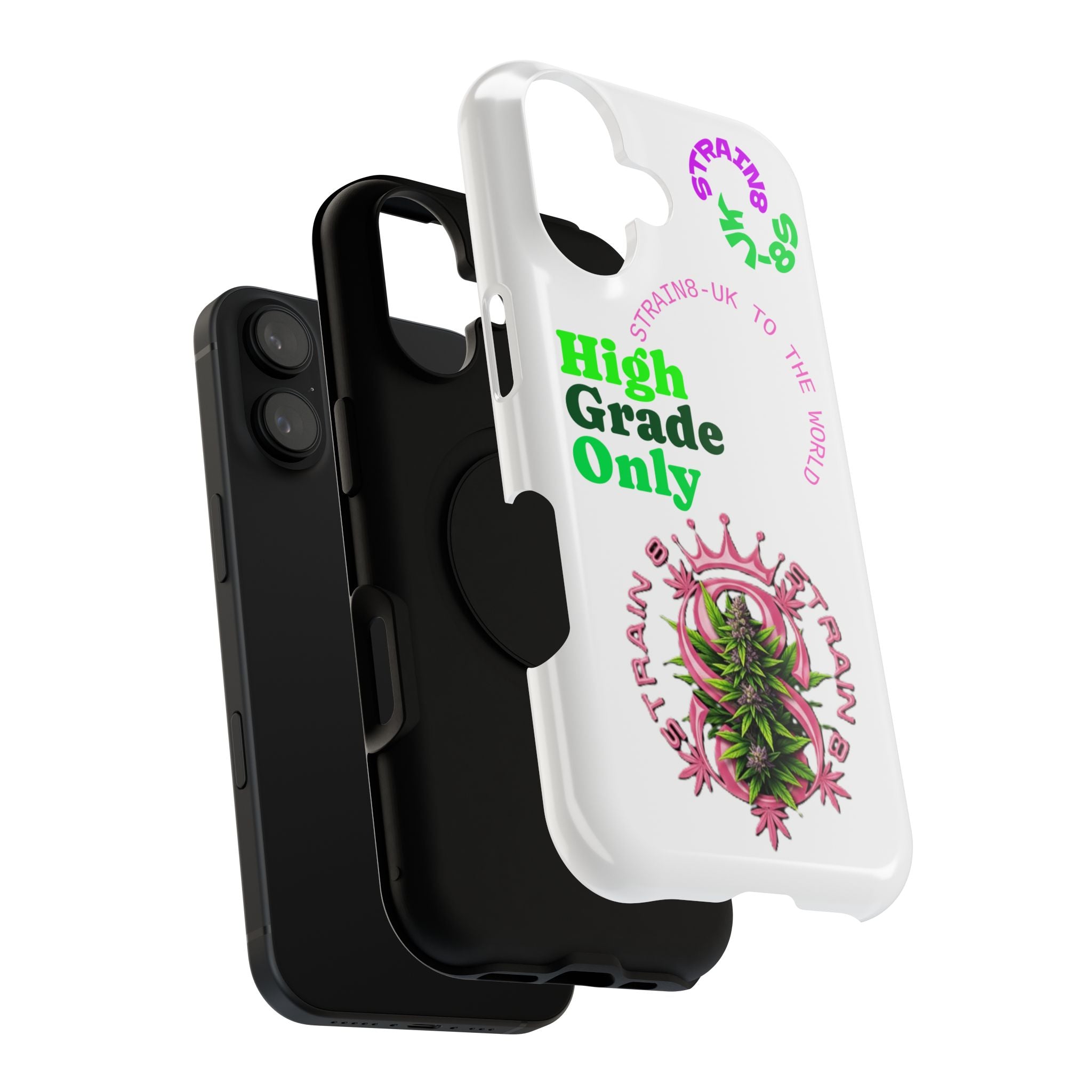 Impact-Resistant Phone Case —Strain8-UK  "High Grade Only"