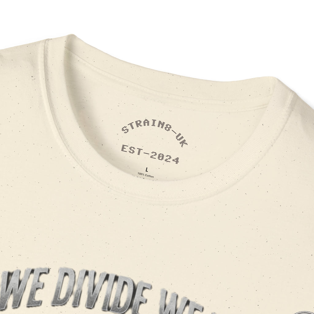 Strain8-UK If We Divide We Fall T-Shirt — Vintage Union Solidarity Graphic Tee