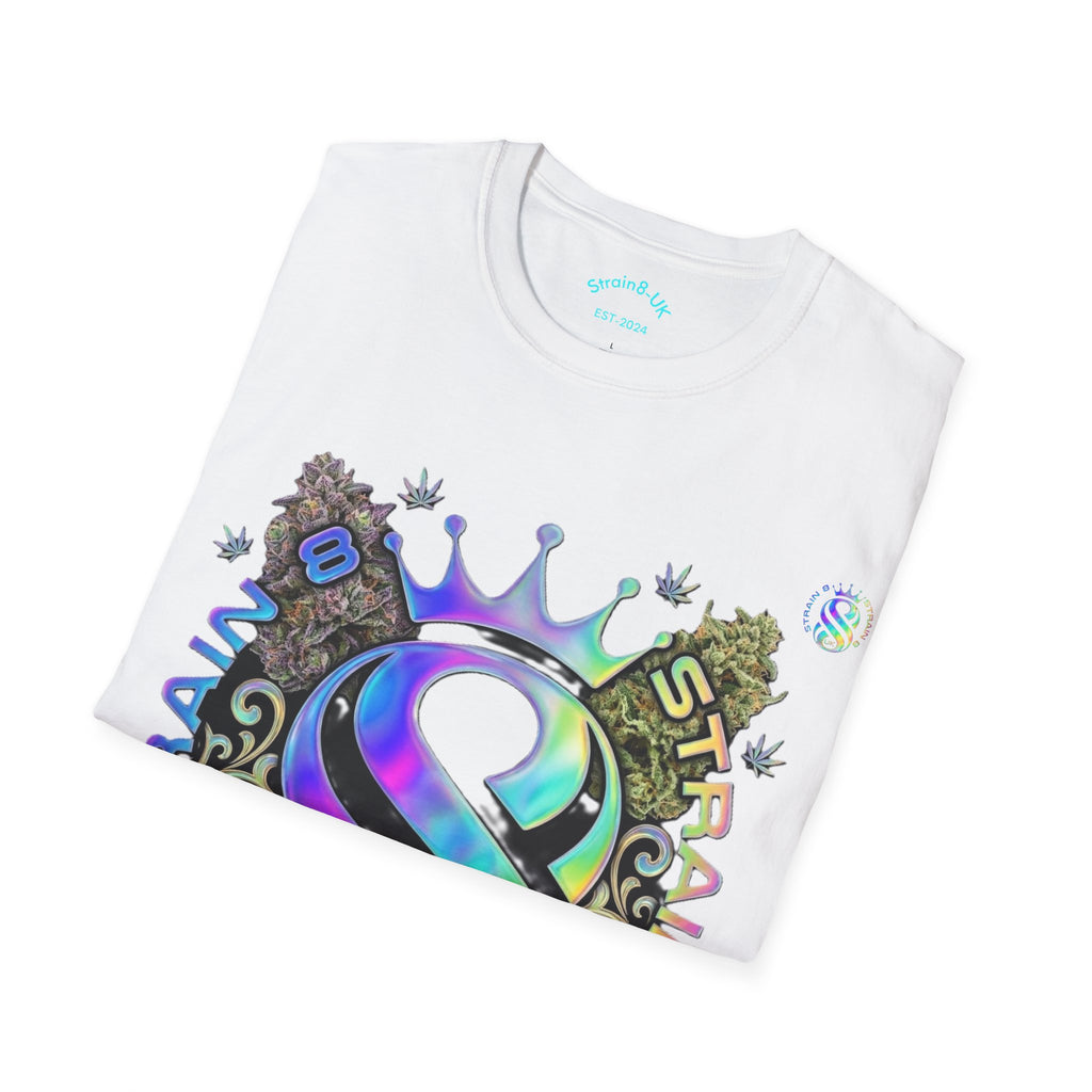 Ampersand S8-UK Logo Crown Graphic T-Shirt — Indica/Sativa S8-UK Streetwear Tee